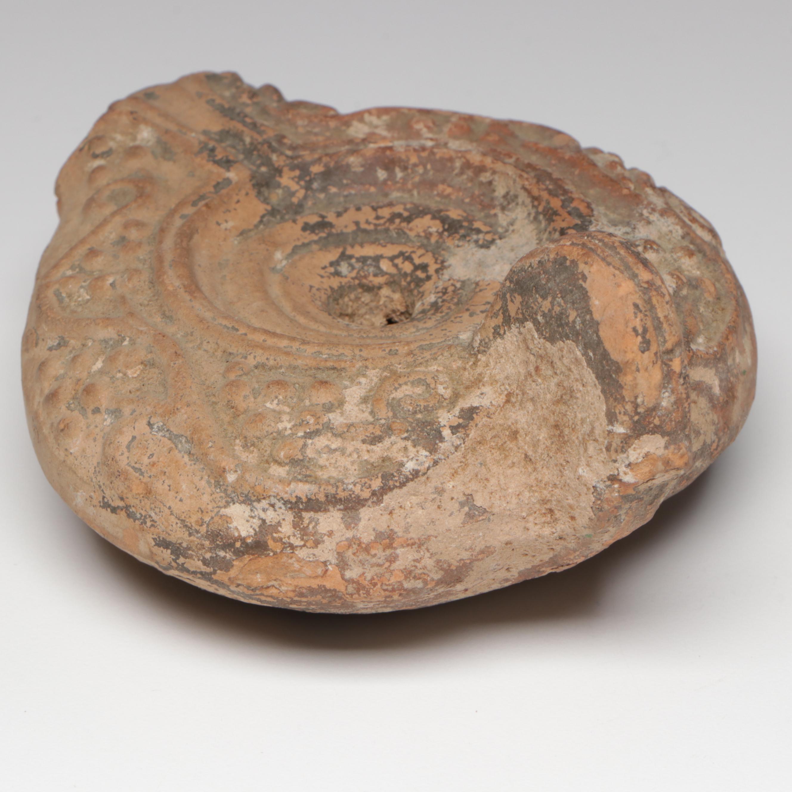 Roman Terracotta Oil Lamp