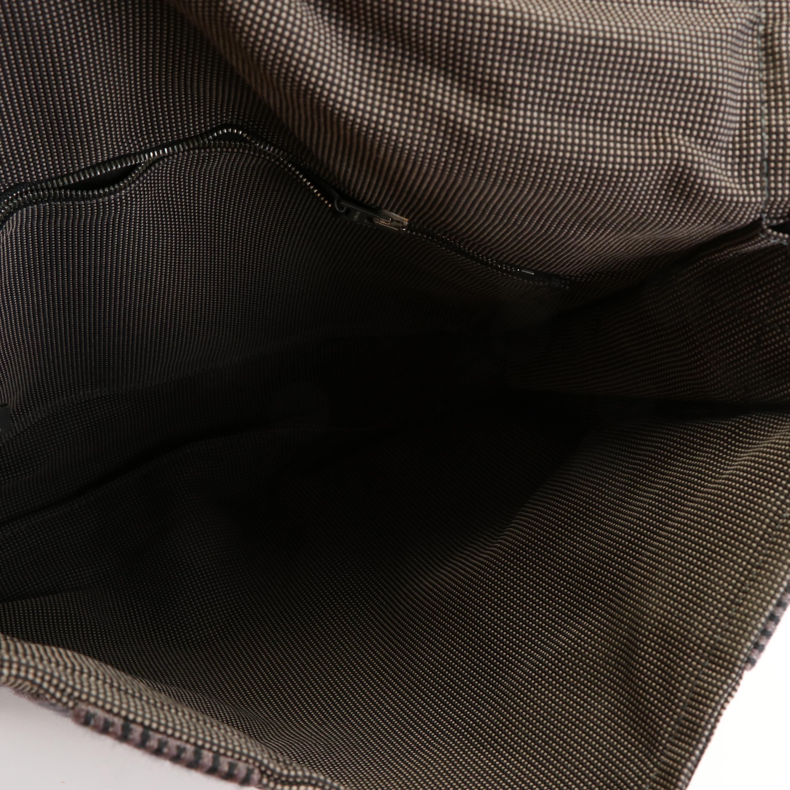 Hermès Herline Flap-Front Messenger Bag in Canvas