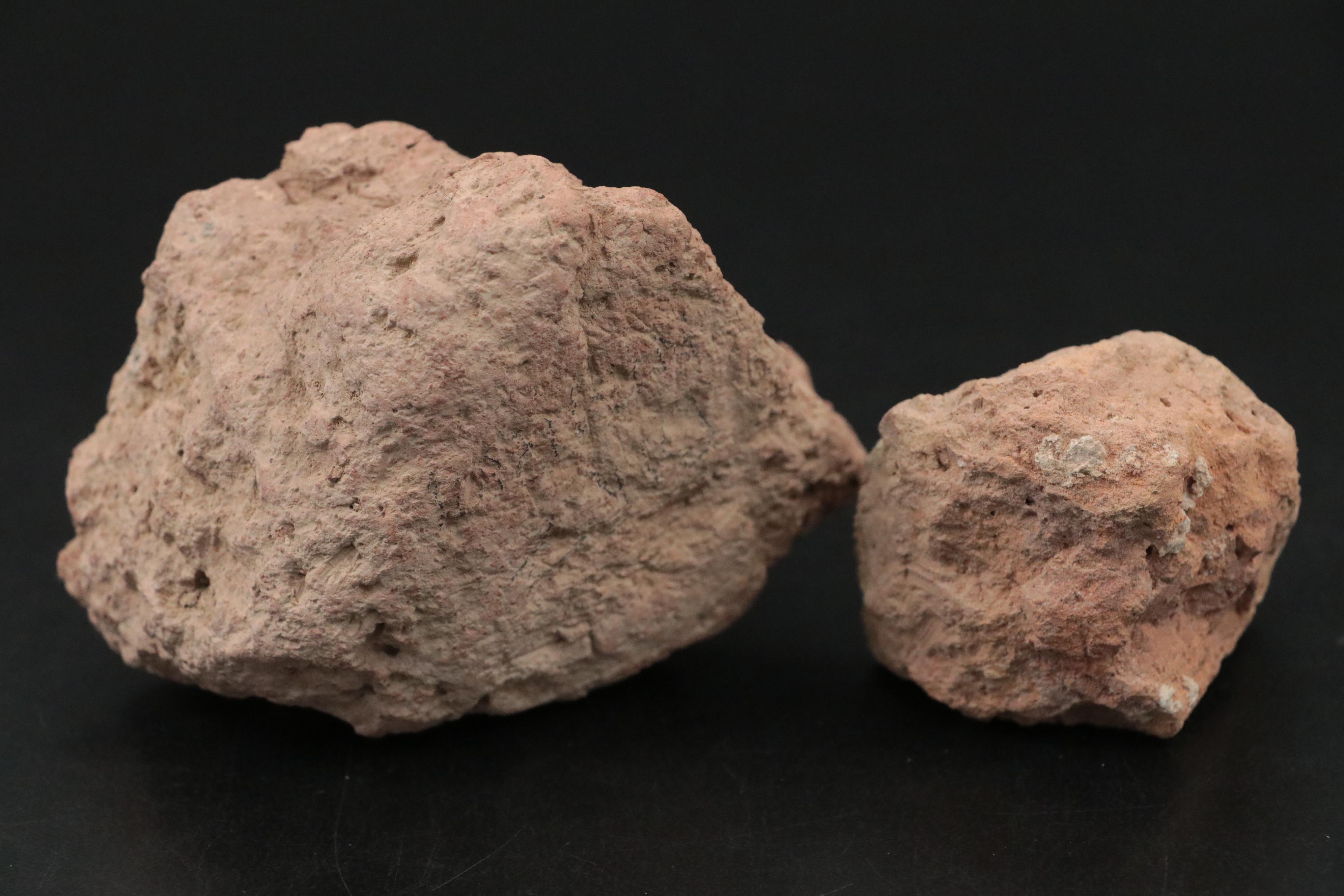 Ancient Cuneiform-Stamped Dried Clay Fragments