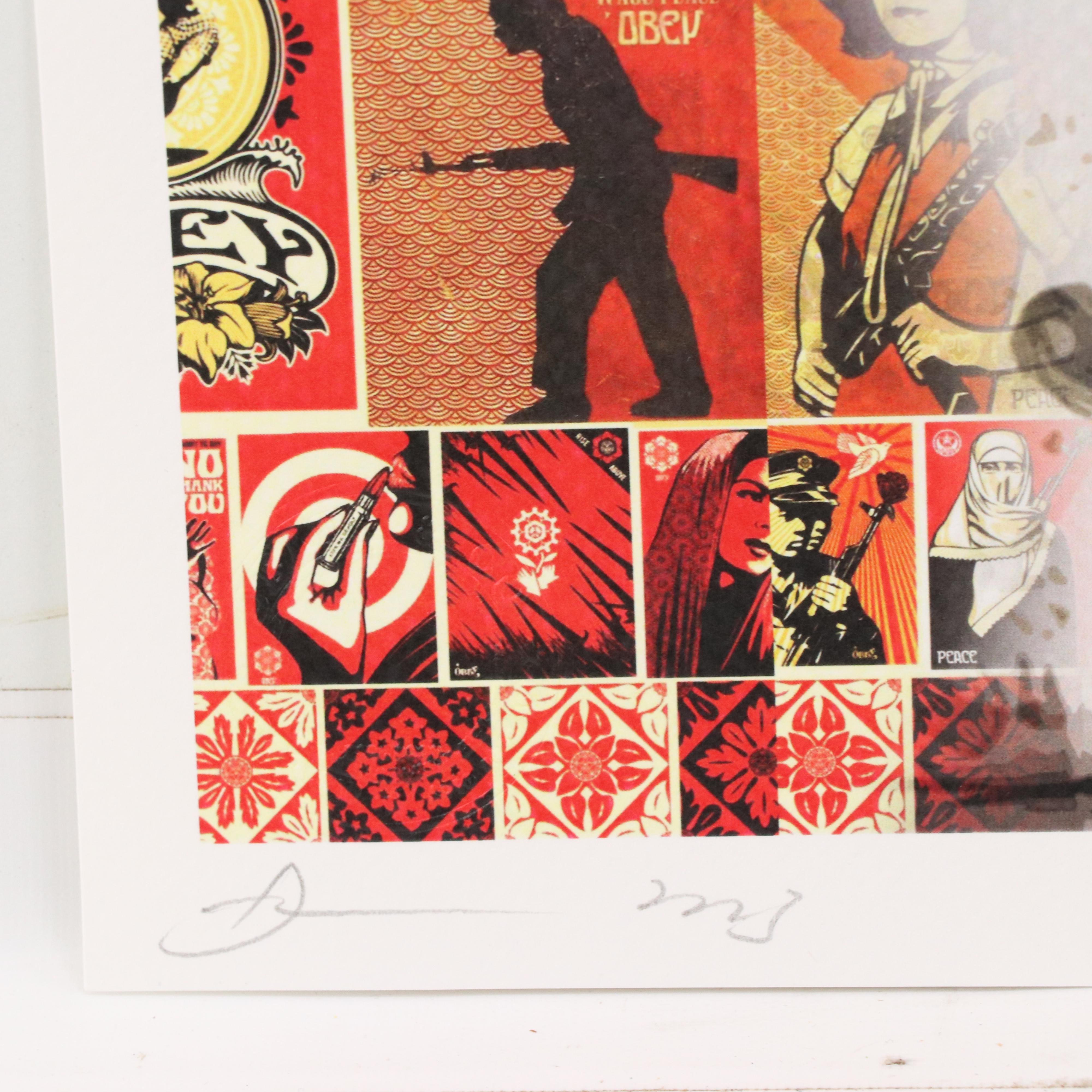 Death NYC Pop Art Digital Print With Shepard Fairey x Mickey, 21st Century