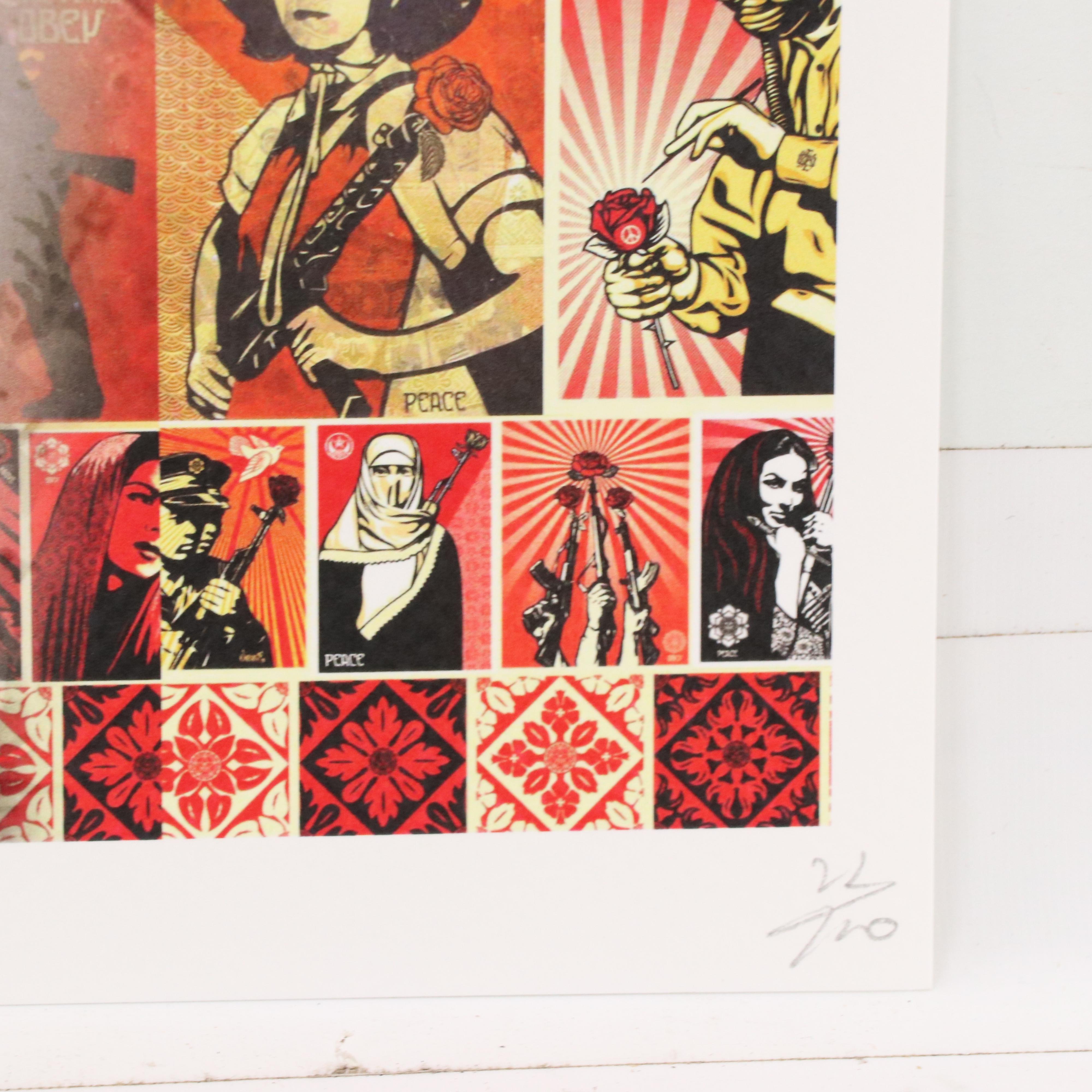 Death NYC Pop Art Digital Print With Shepard Fairey x Mickey, 21st Century