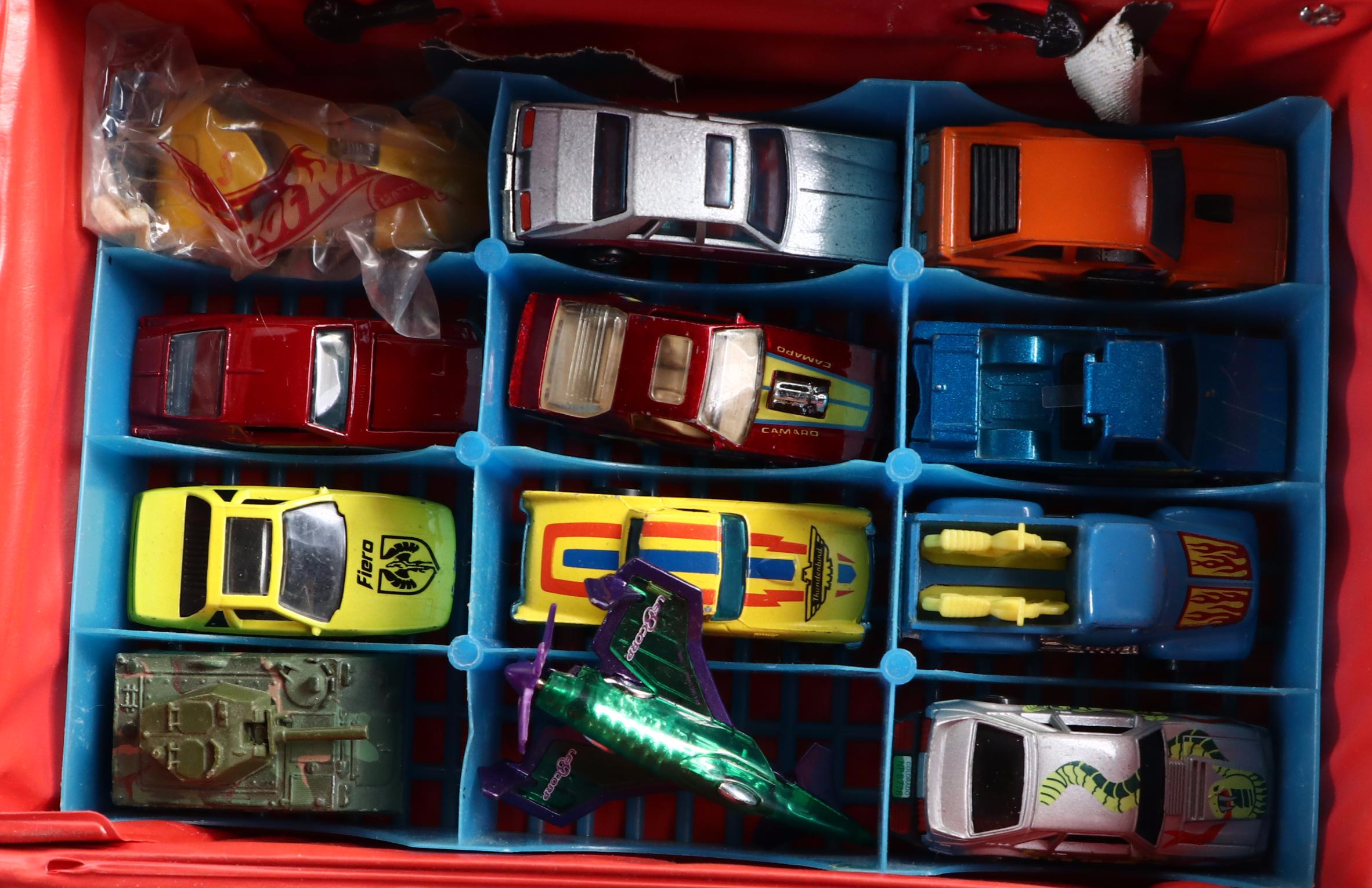 Hot Wheels, Matchbox with Other Toy Cars and Cases Including "Good Humor Truck"