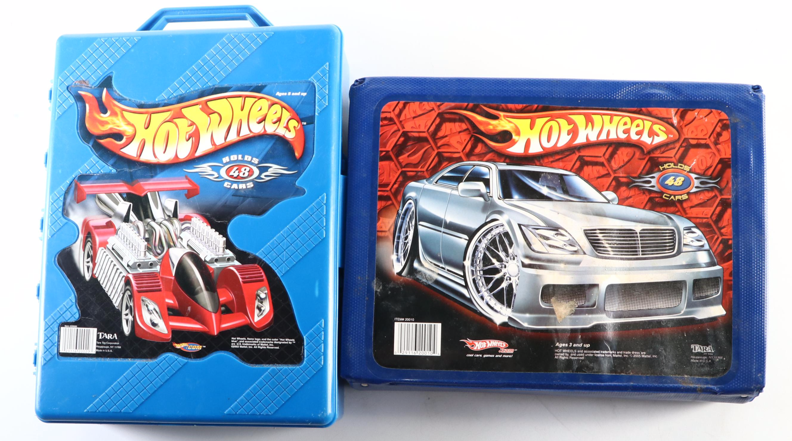 Hot Wheels, Matchbox with Other Toy Cars and Cases Including "Good Humor Truck"