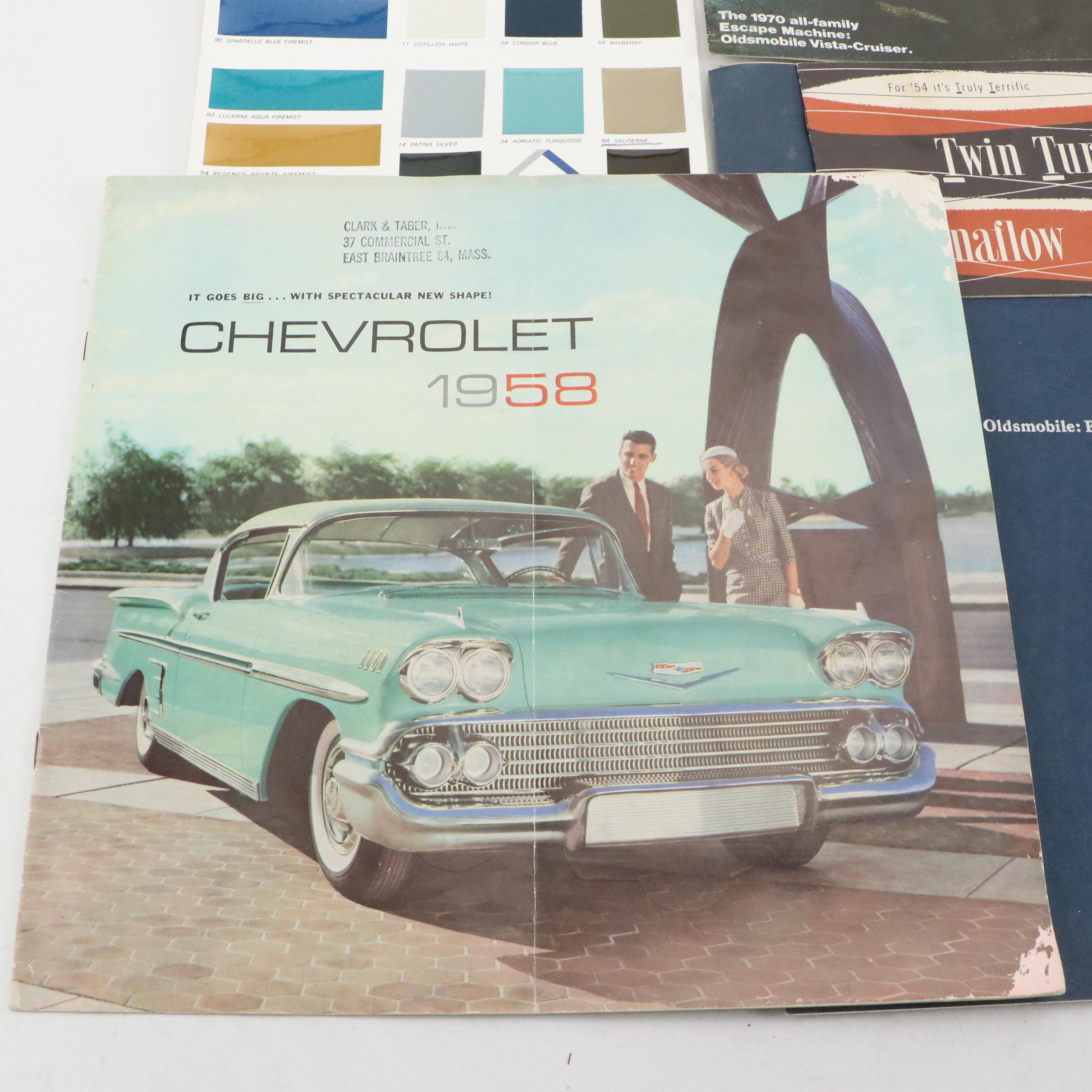 Buick, Chevrolet, Cadillac, Oldsmobile and More Automotive Catalogs