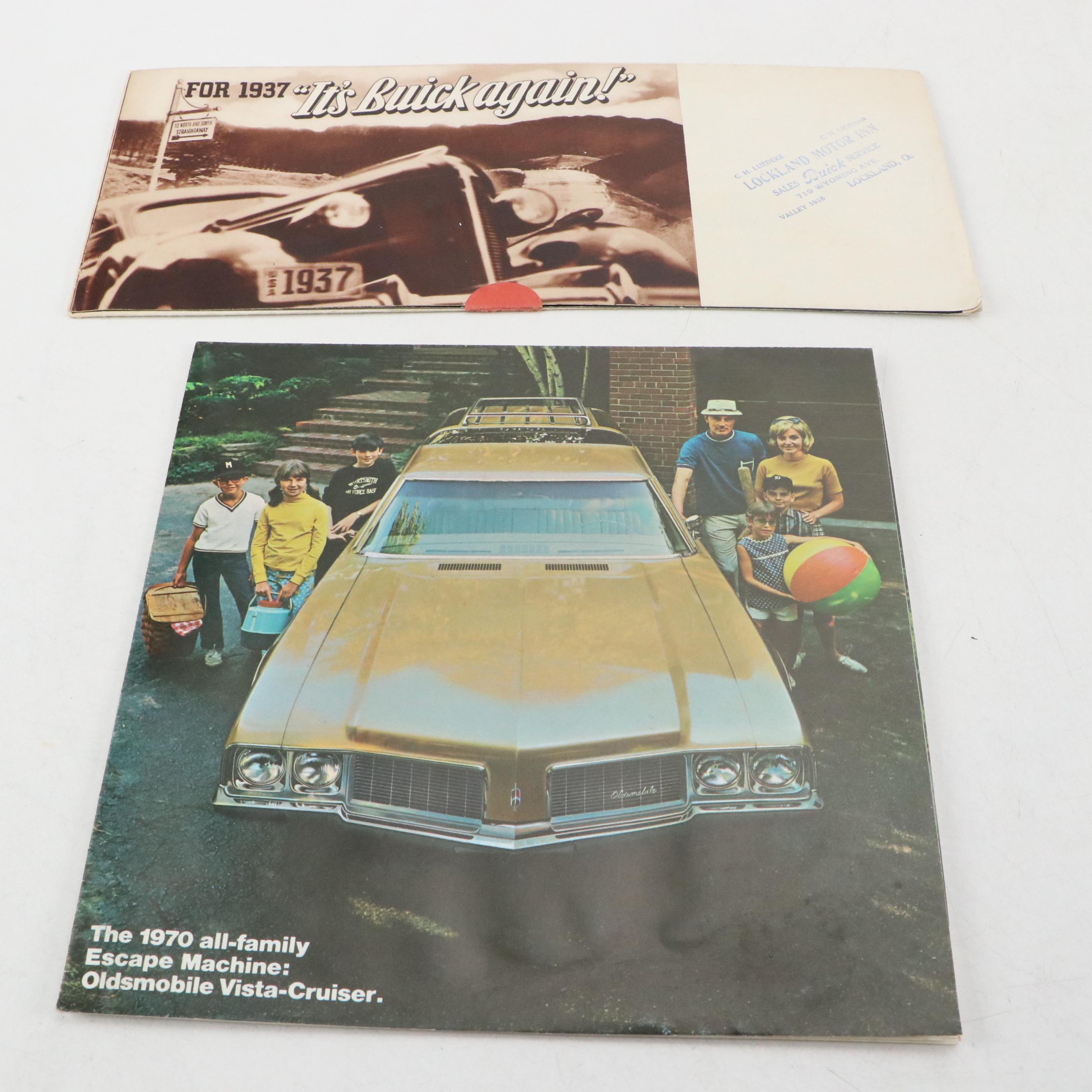 Buick, Chevrolet, Cadillac, Oldsmobile and More Automotive Catalogs