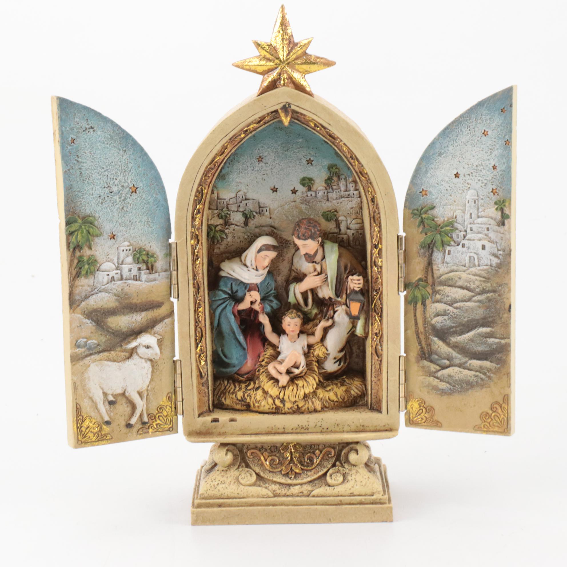 Thomas Pacconi Classics, Christmas Avenue with Other Nativity Figurines