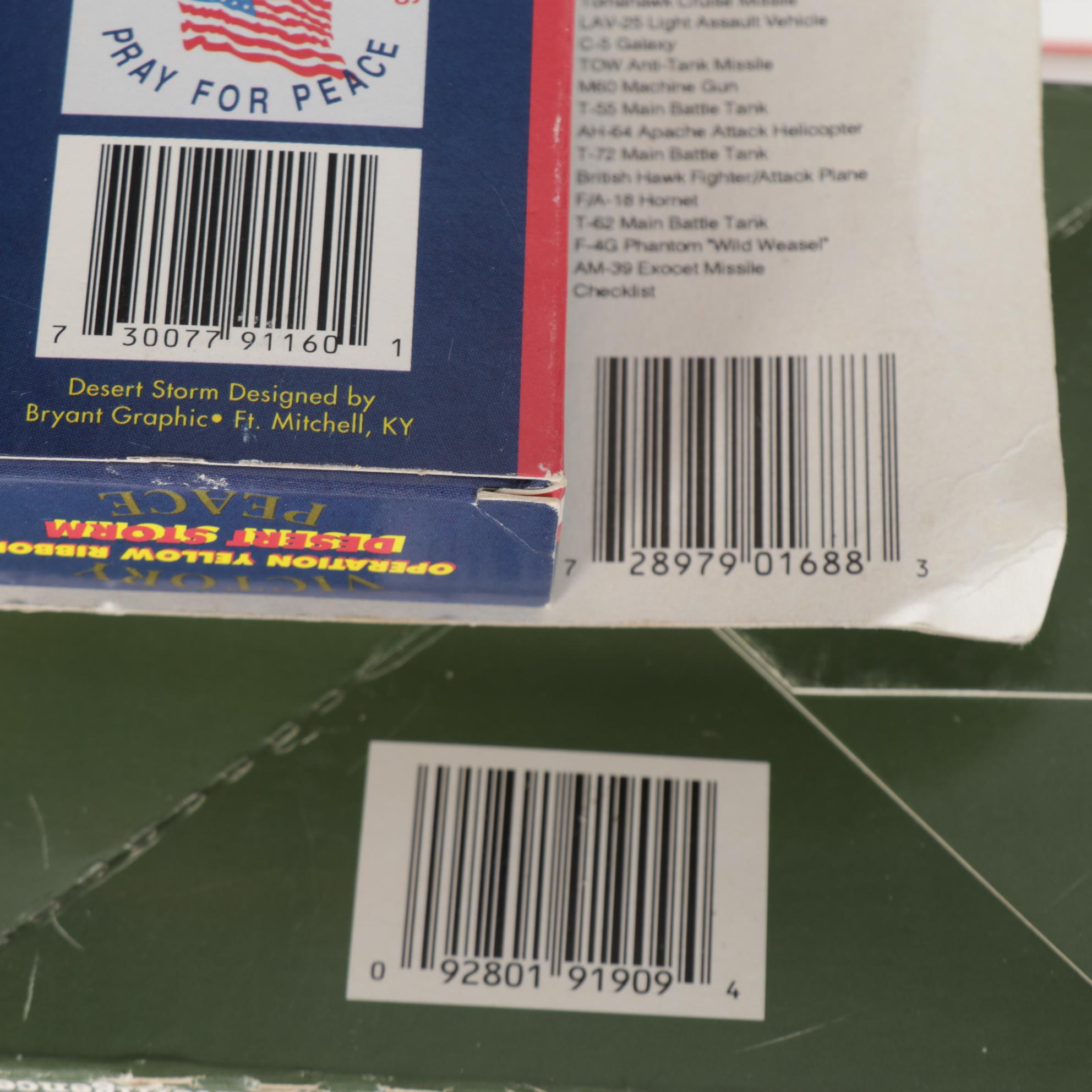 Desert Storm Trading Cards with Topps, Pro Set and More