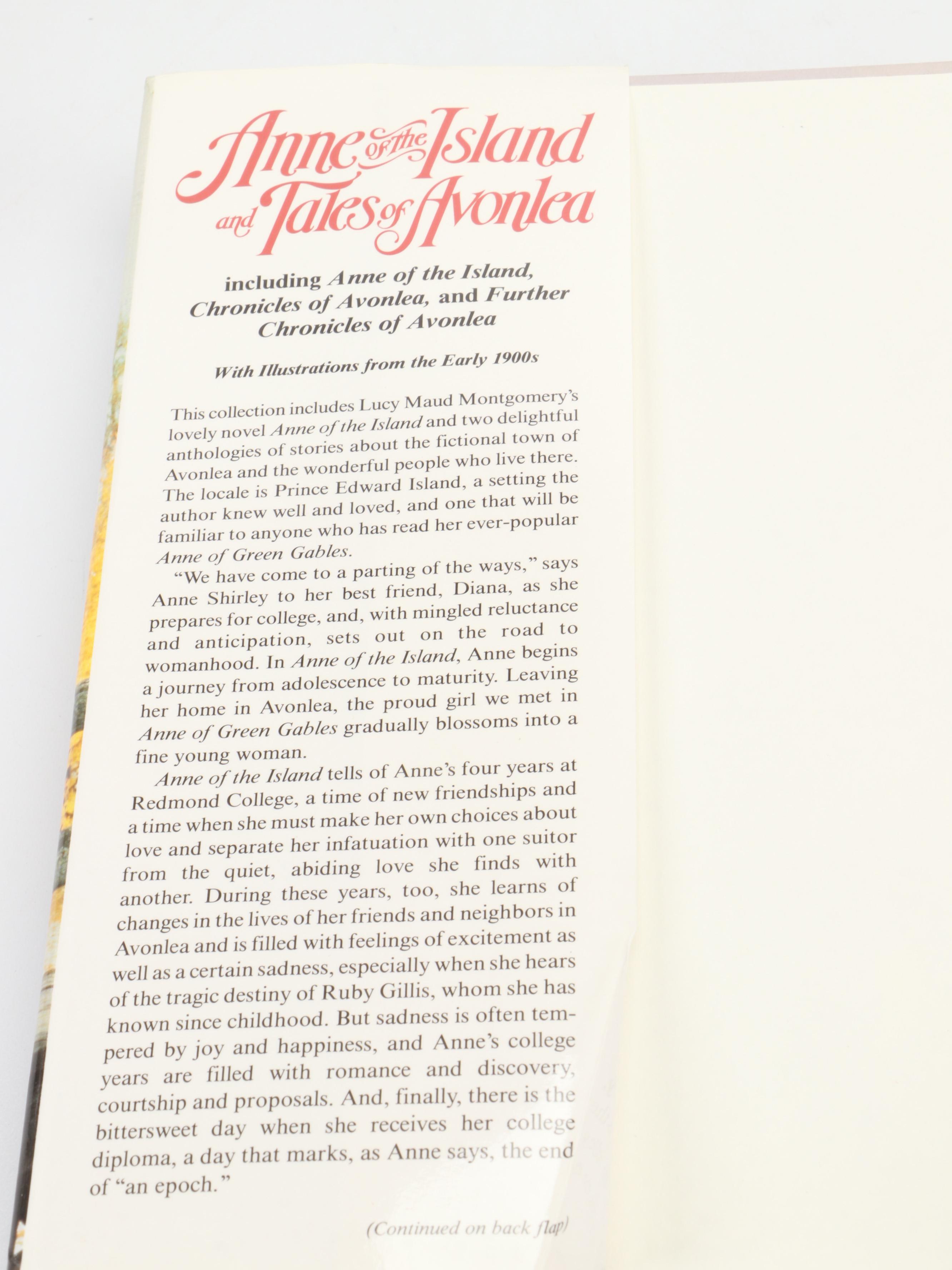 Edith Wharton, Lucy Maud Montgomery, and F. Scott Fitzgerald Anthologies