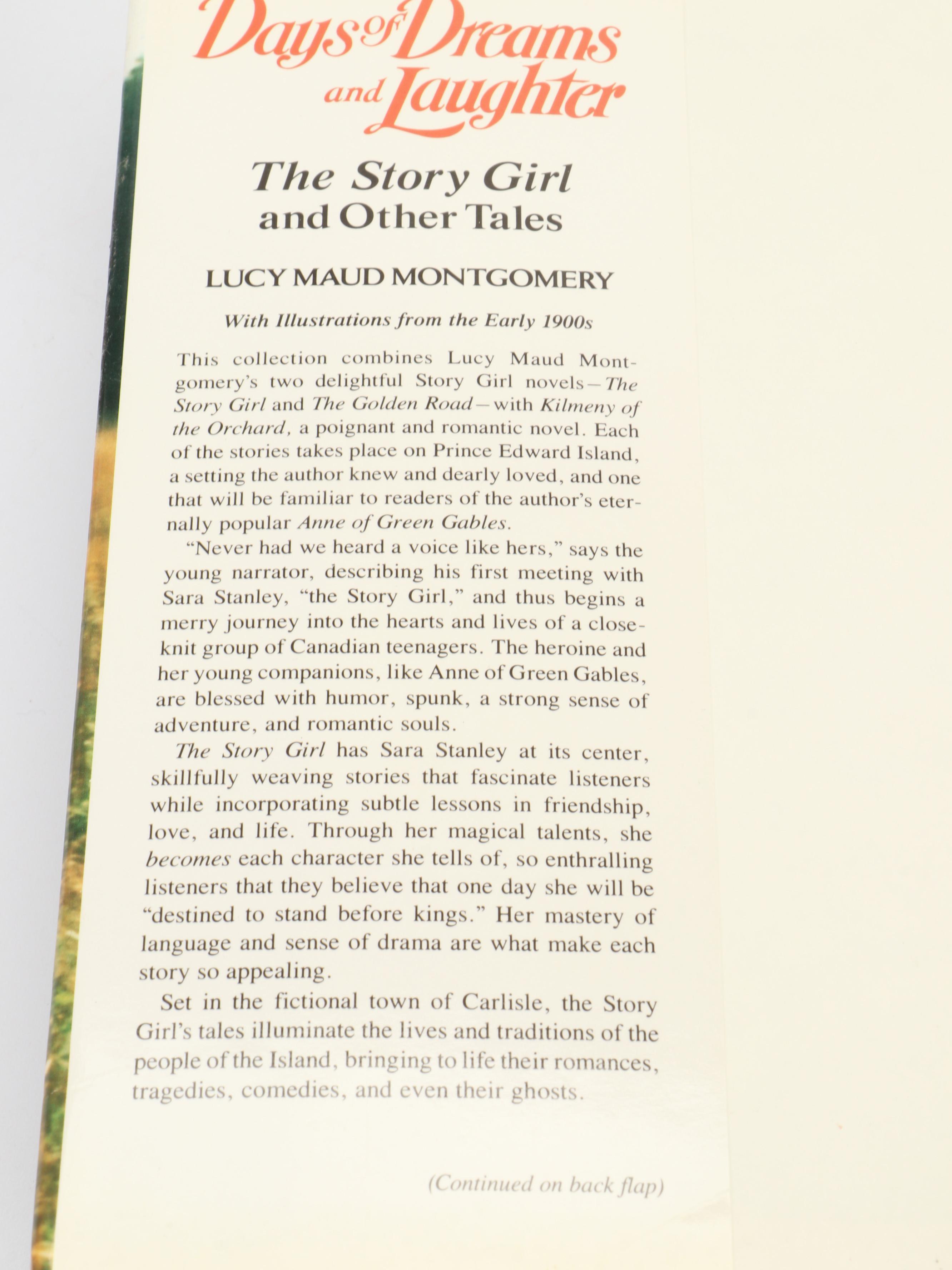 Edith Wharton, Lucy Maud Montgomery, and F. Scott Fitzgerald Anthologies