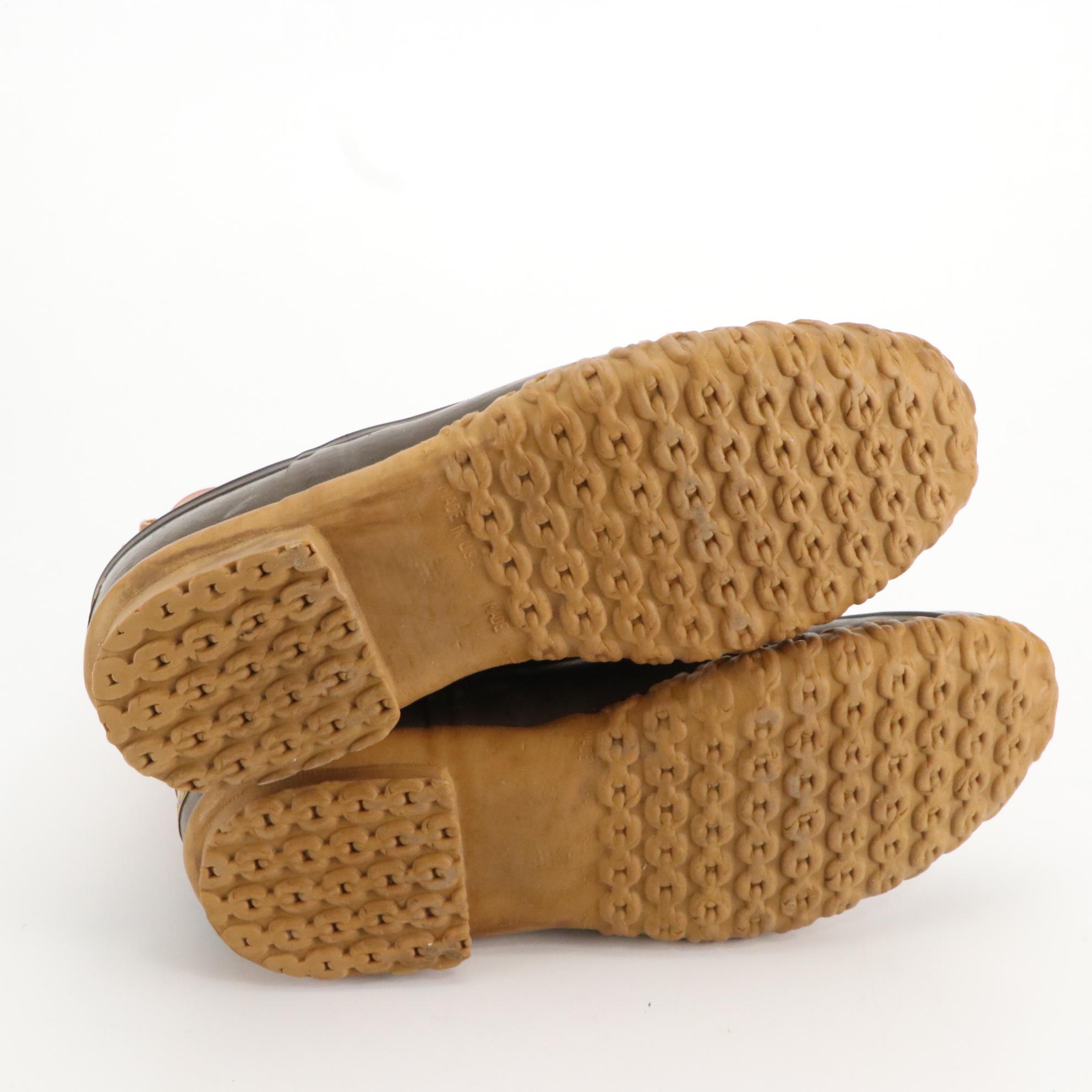 Men's Bean Boots by L.L. Bean Rubber Mocs and 6" Ankle Duck Boots