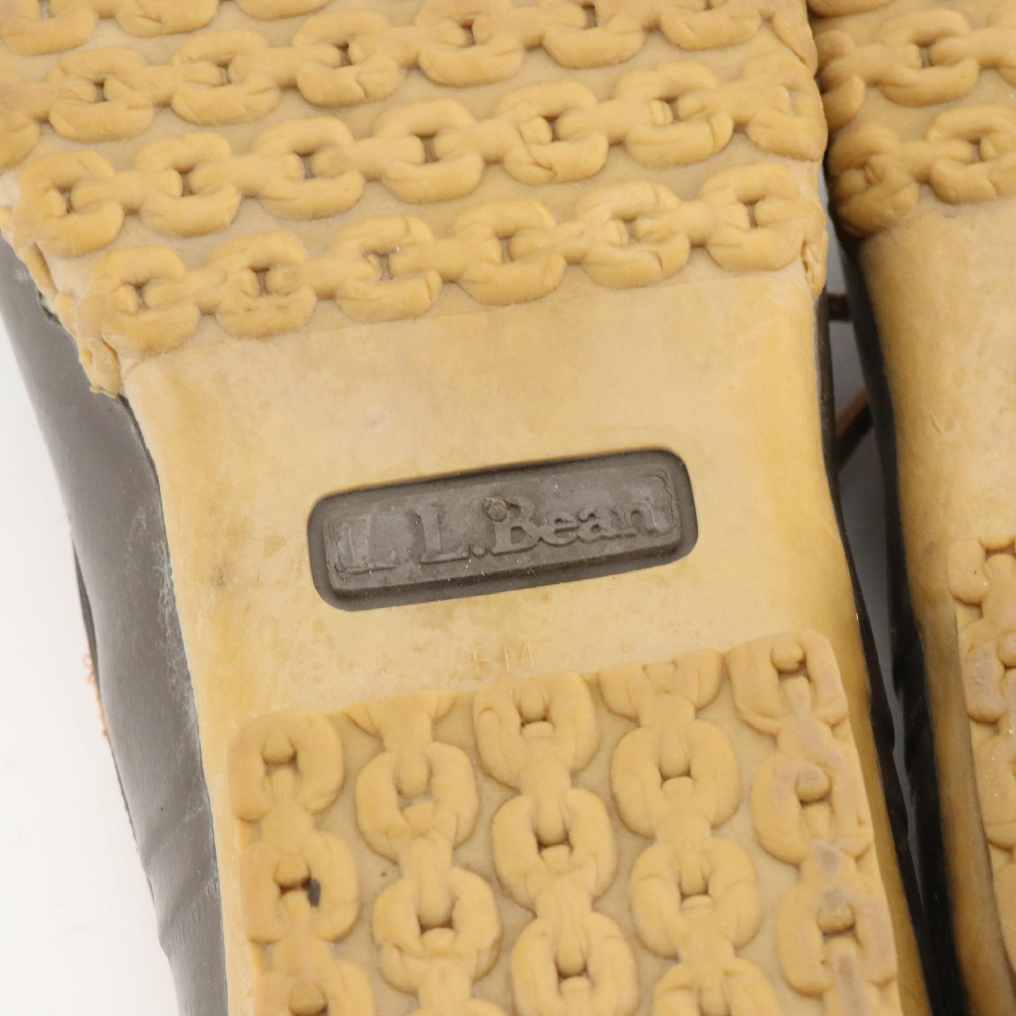 Men's Bean Boots by L.L. Bean Rubber Mocs and 6" Ankle Duck Boots