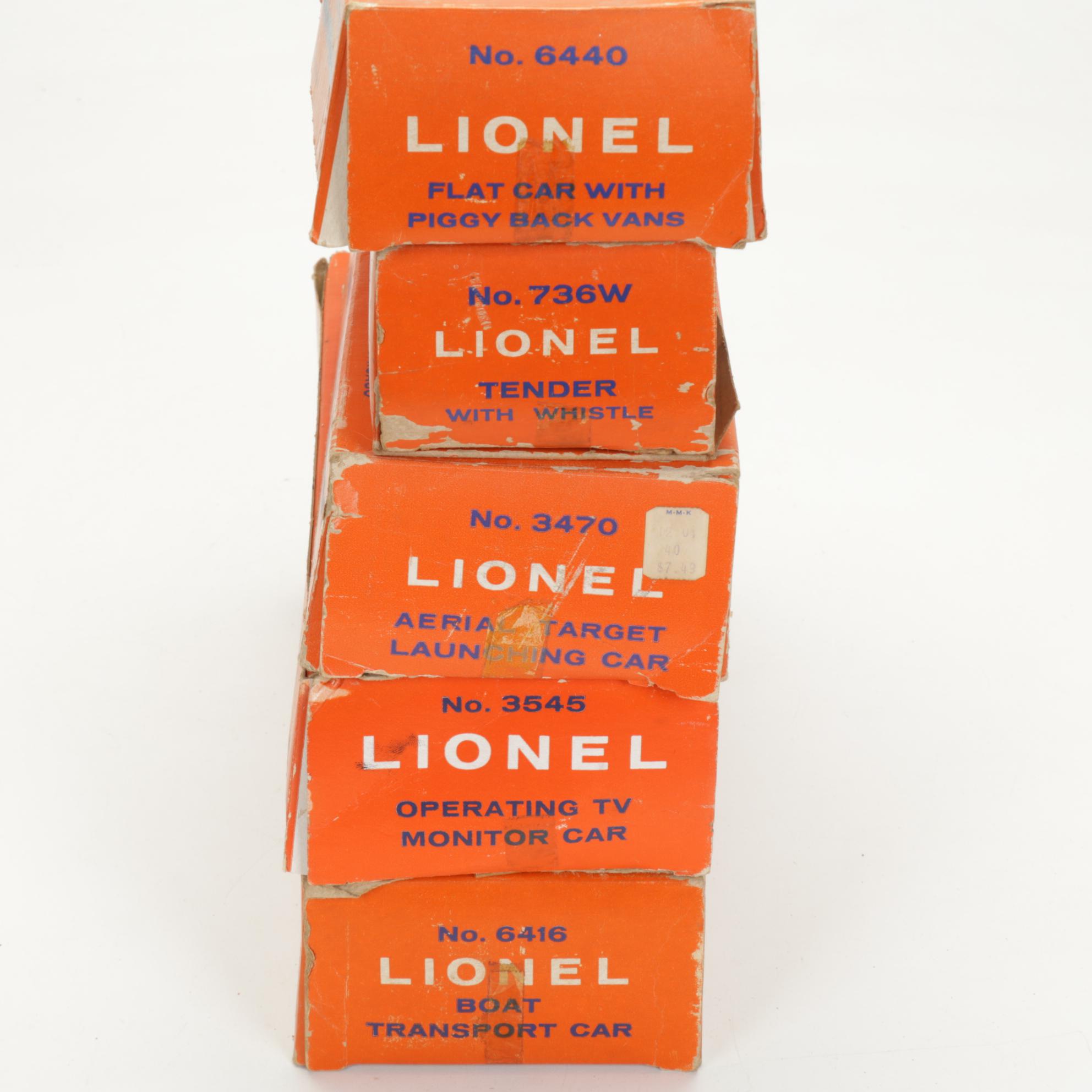 Lionel O-Gauge 681 Steam Locomotive with Tender and Assorted Cars