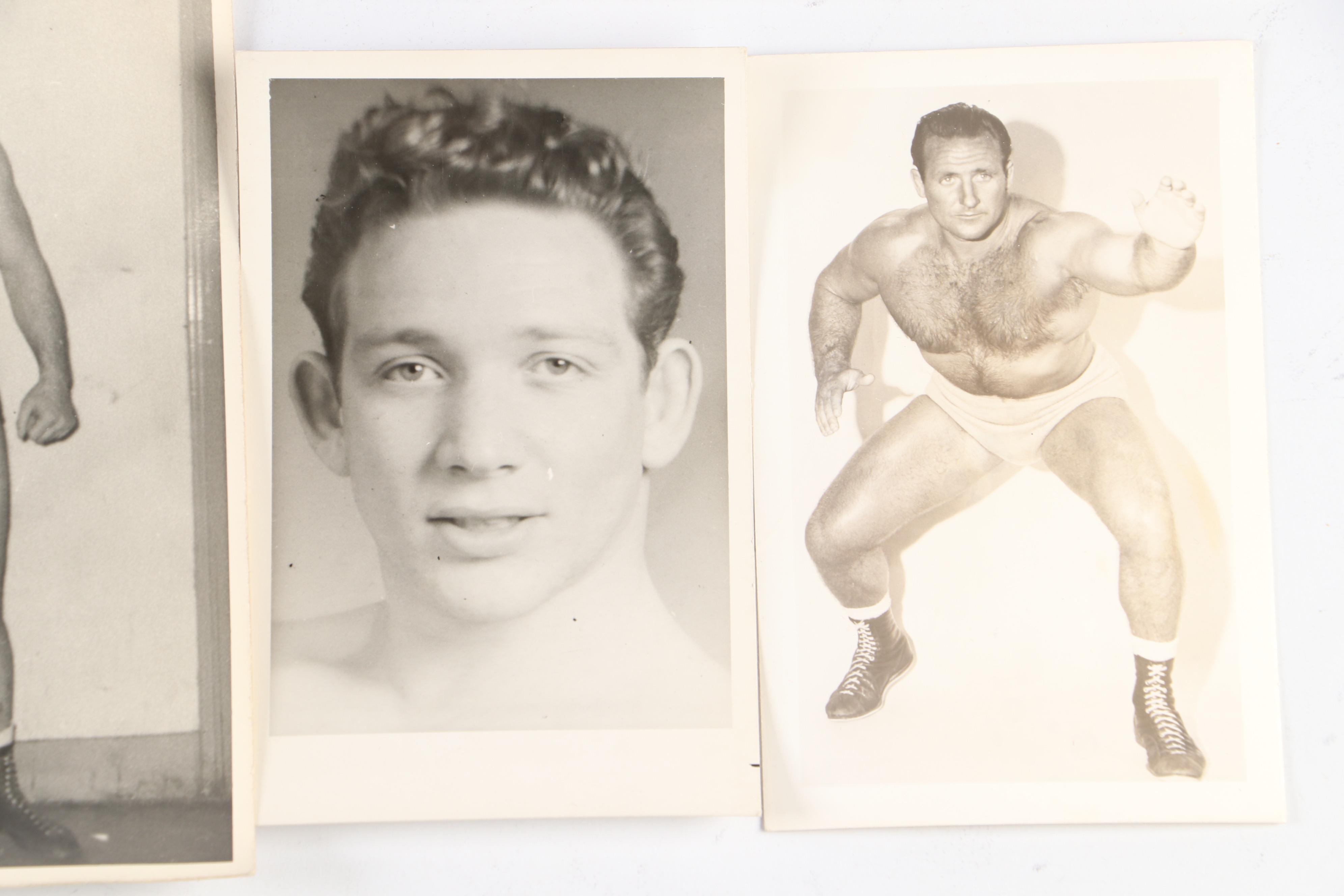 Vintage Wrestling Fan Club Membership Cards, Calendars, Signed Prints, and More