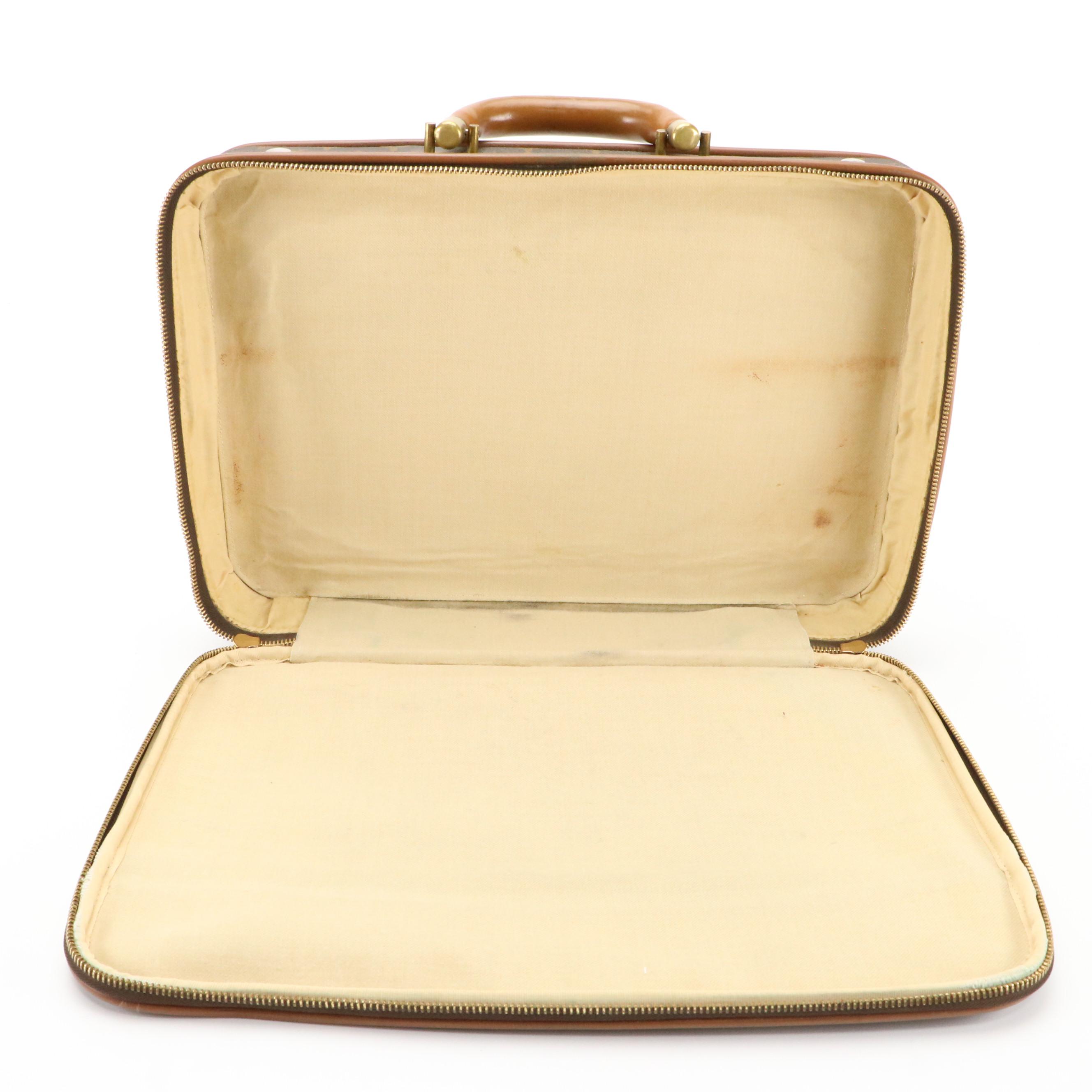 Louis Vuitton Soft Side Briefcase Bag in Monogram Canvas and Leather