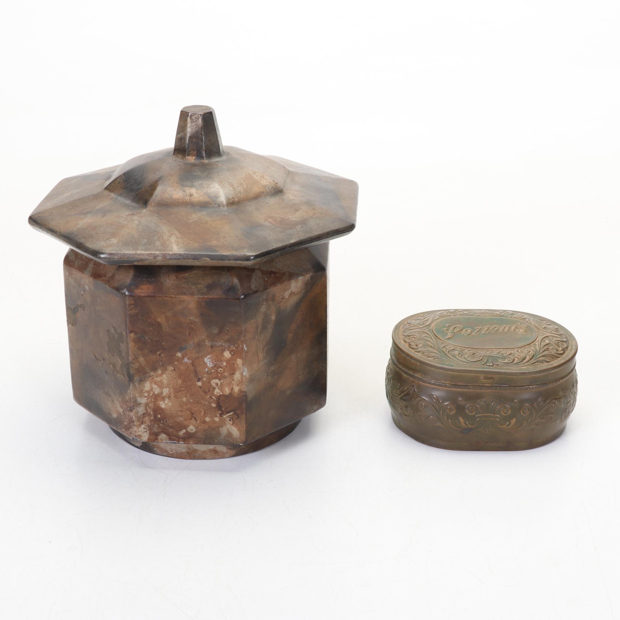 Anri Music Box Featuring Swiss Movement With Wood Inlaid And Decorative Boxes