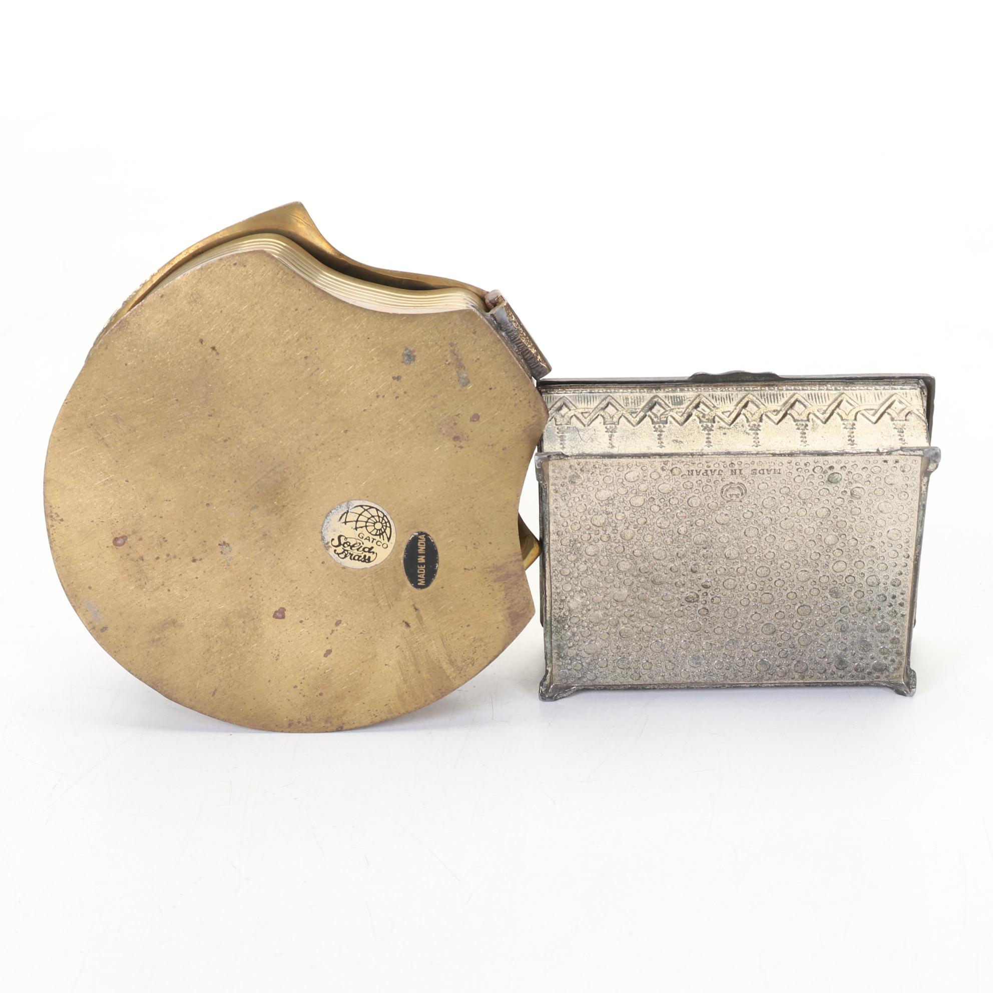 Anri Music Box Featuring Swiss Movement With Wood Inlaid And Decorative Boxes