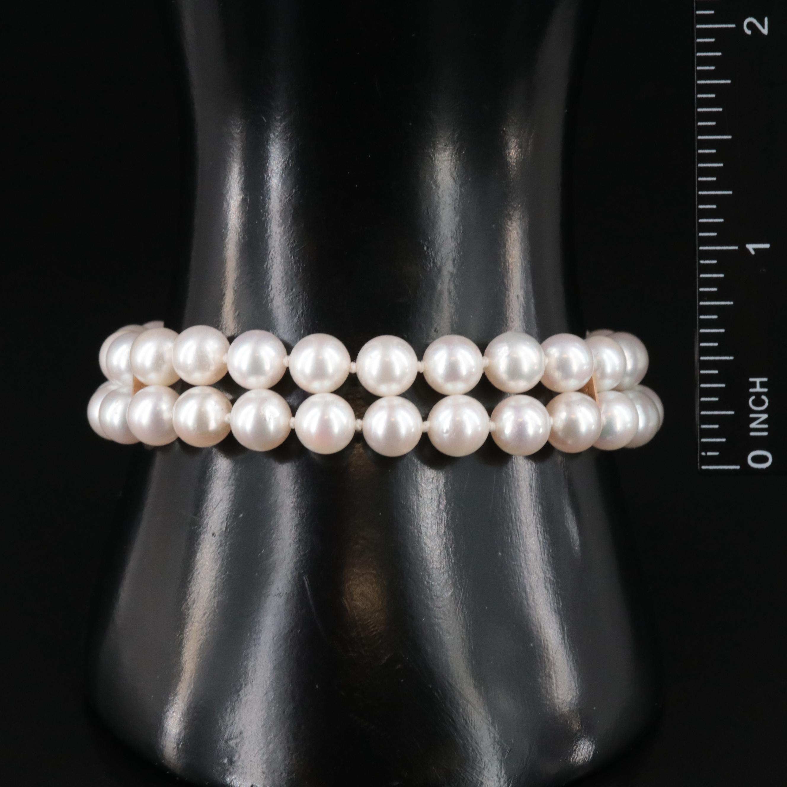 14K Pearl Bracelet
