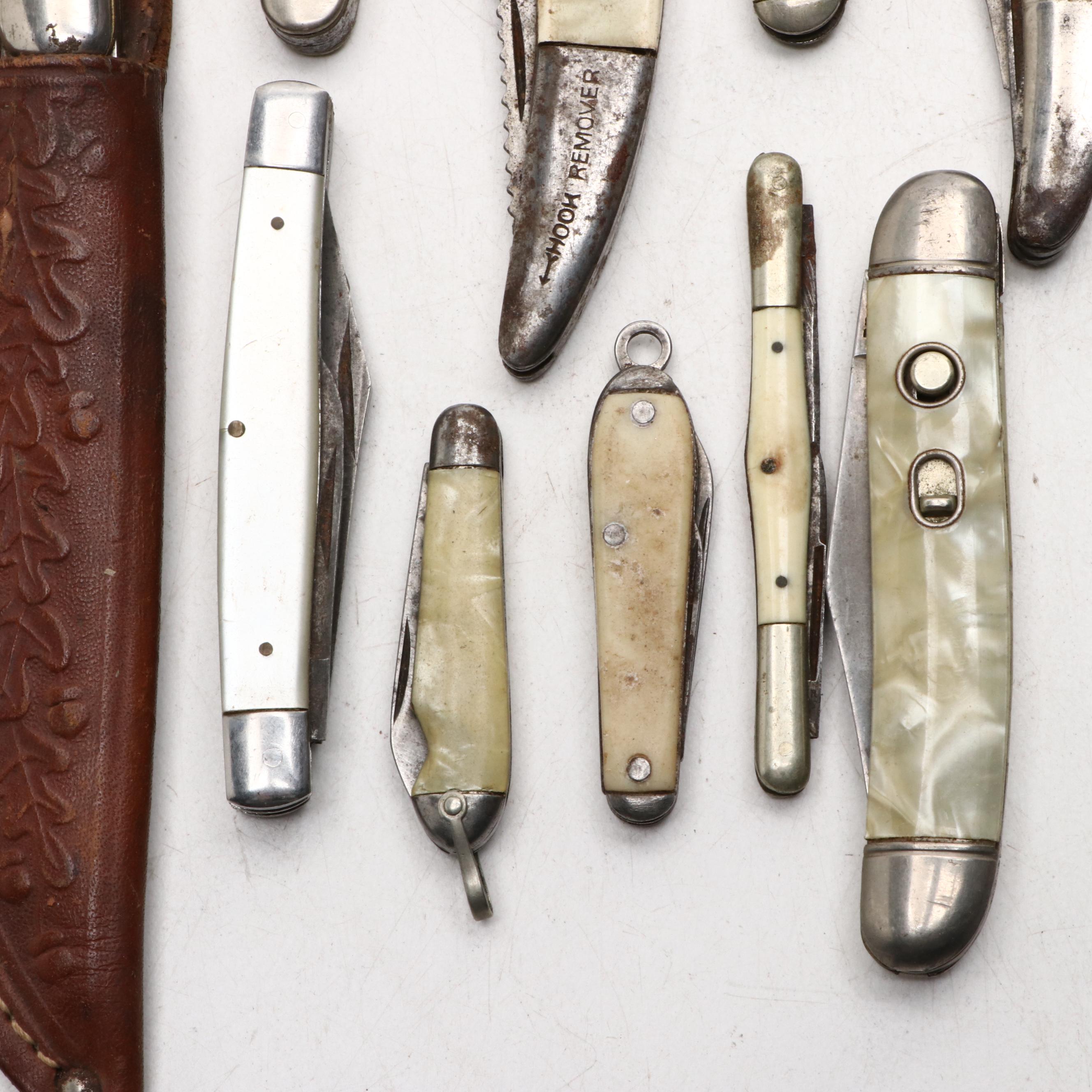 Imperial Fixed Blade Knife with Folding Knives