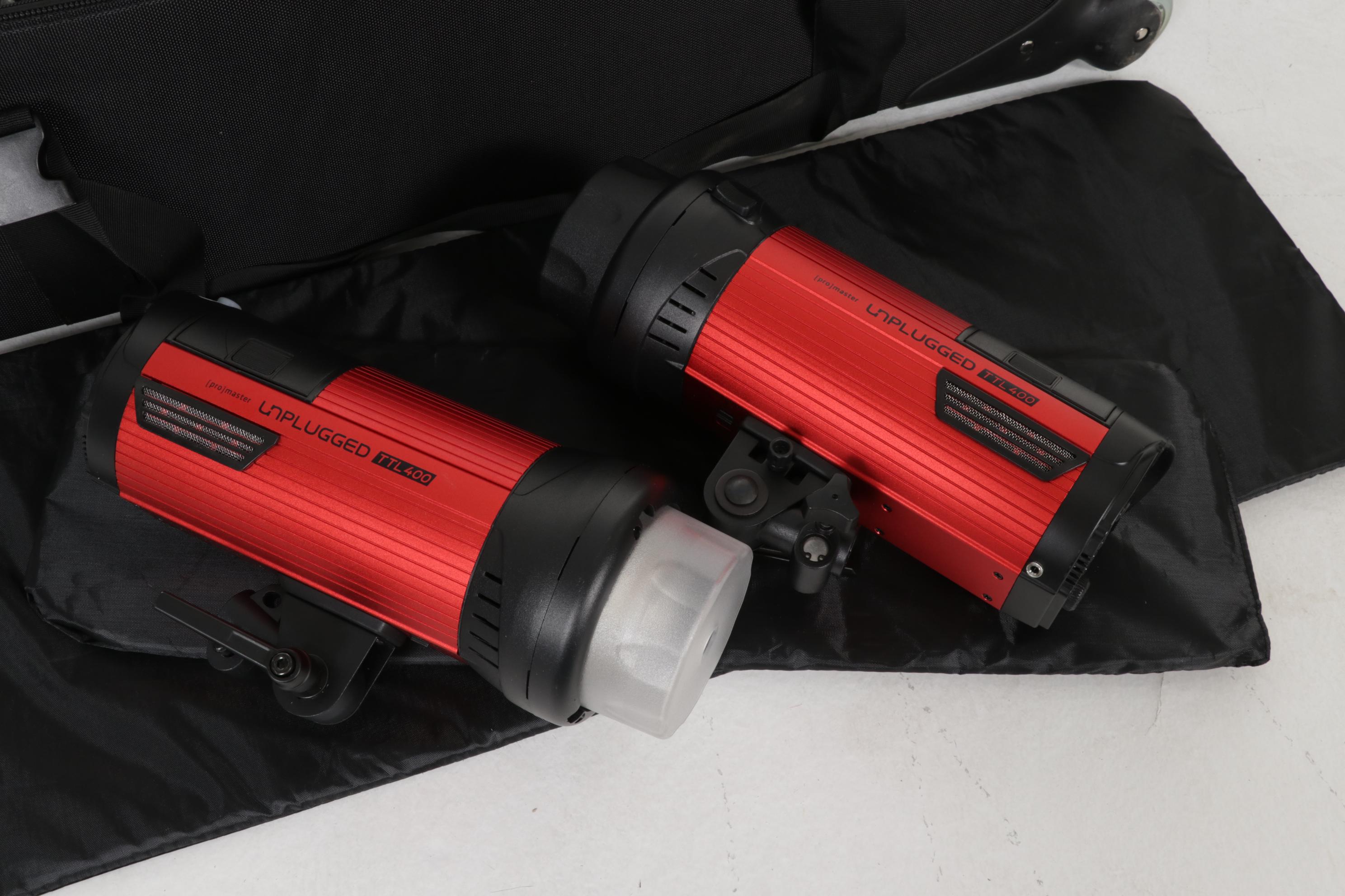 Promaster Unplugged TTL400 Monolight Strobe Photography Studio Kit EBTH