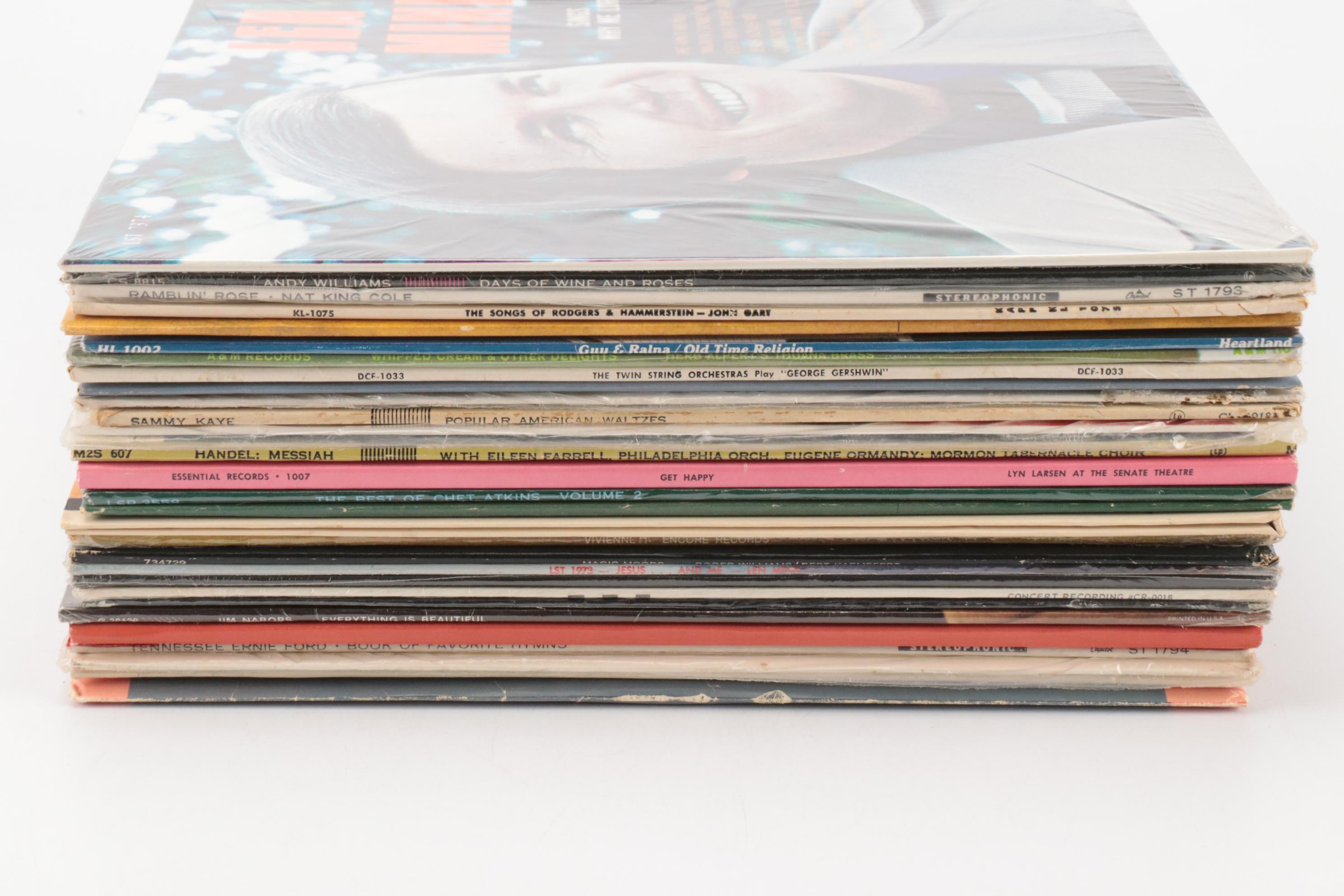 Tennessee Ernie Ford, Theodore Bikel, Nat King Cole and More Vinyl Records