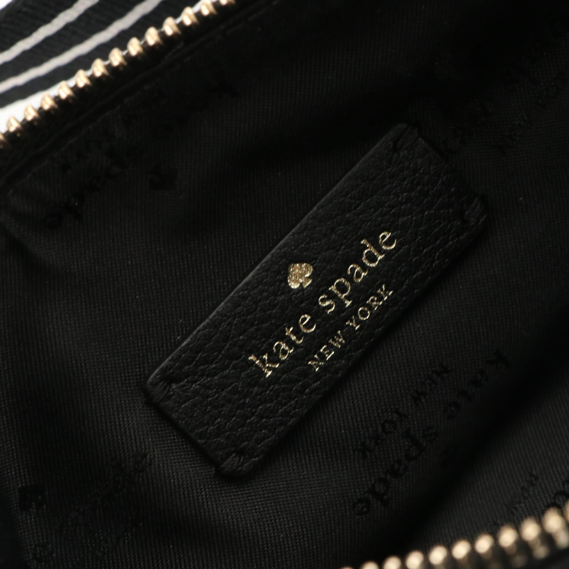 Kate Spade Pale Pink Ward Place Evangelie 2-Way Satchel and Black Rosie Belt Bag