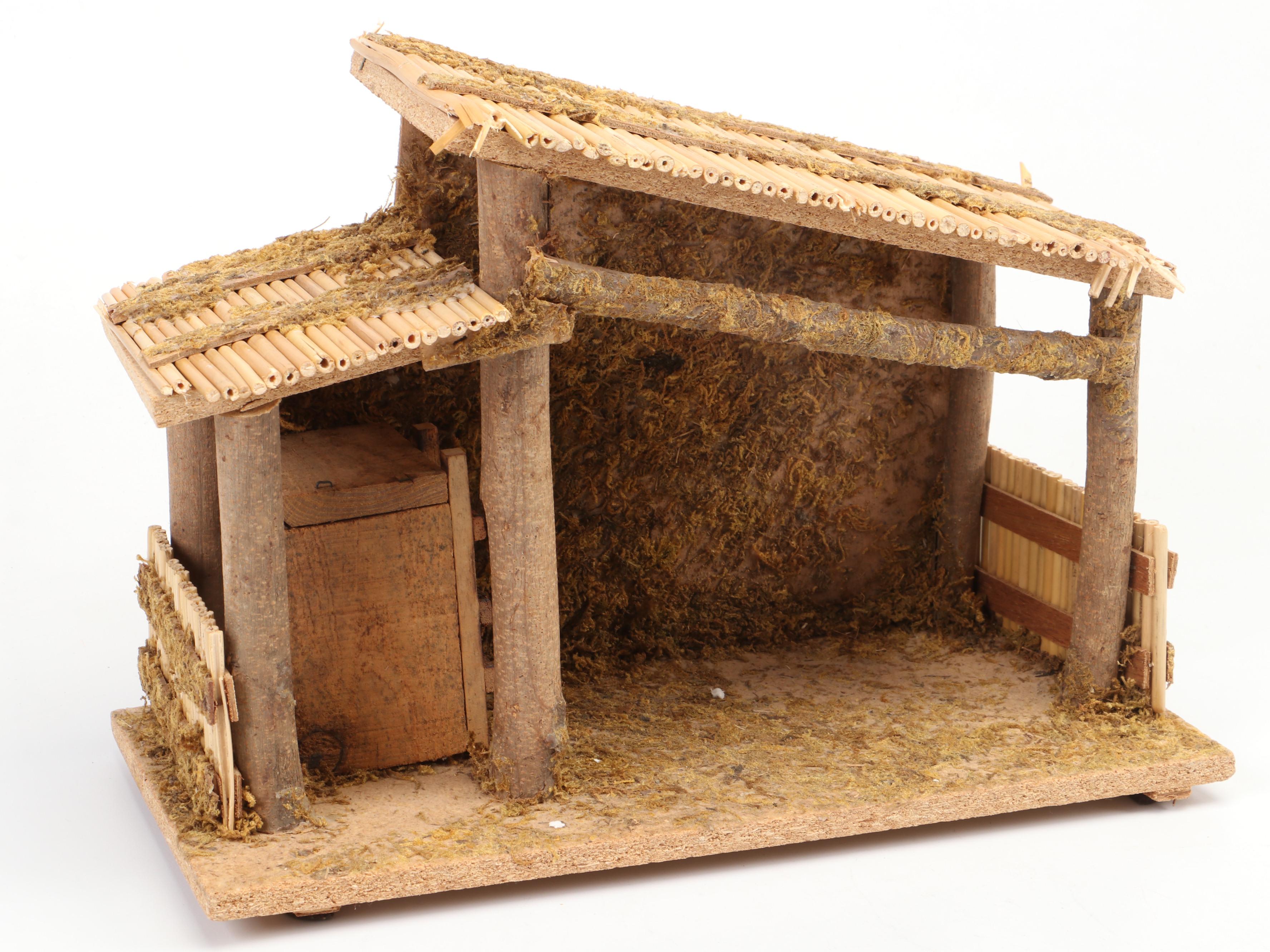 Carved Wood Nativity Set with Resin Nesting Bethlehem Nativity Set and More