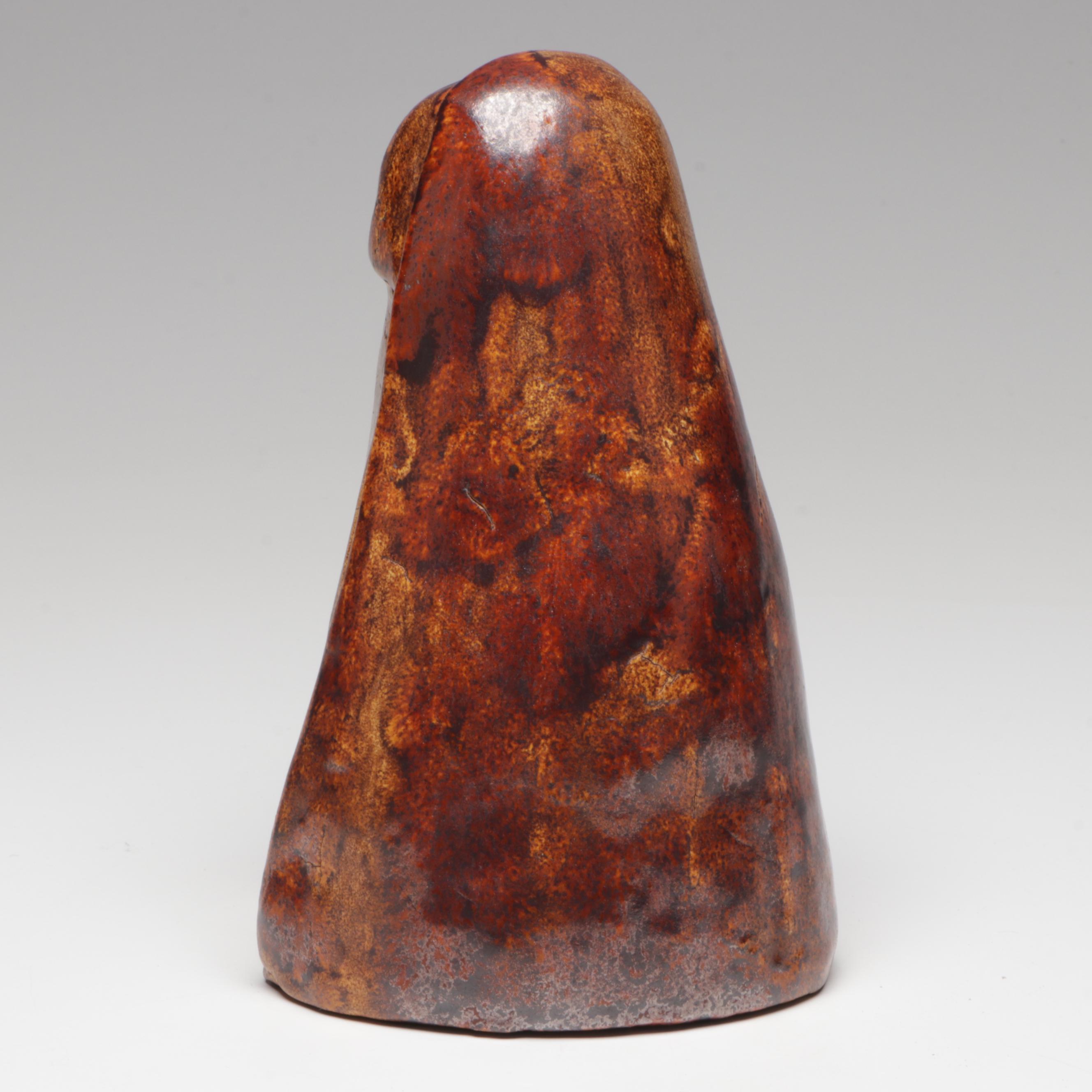 David Kastner SlabBuilt Figurines and Wheel Thrown Studio Art Pottery Bowl