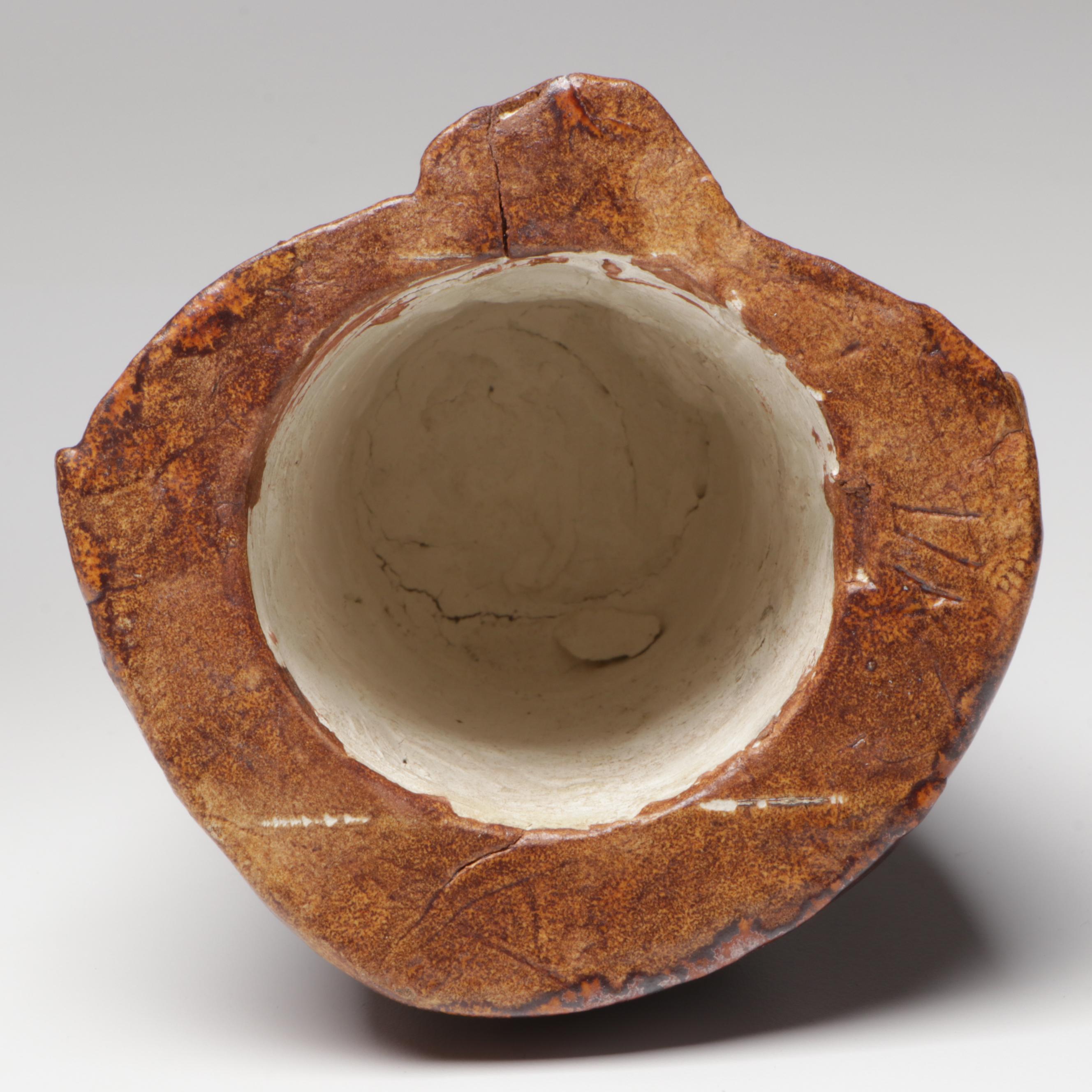 David Kastner SlabBuilt Figurines and Wheel Thrown Studio Art Pottery Bowl