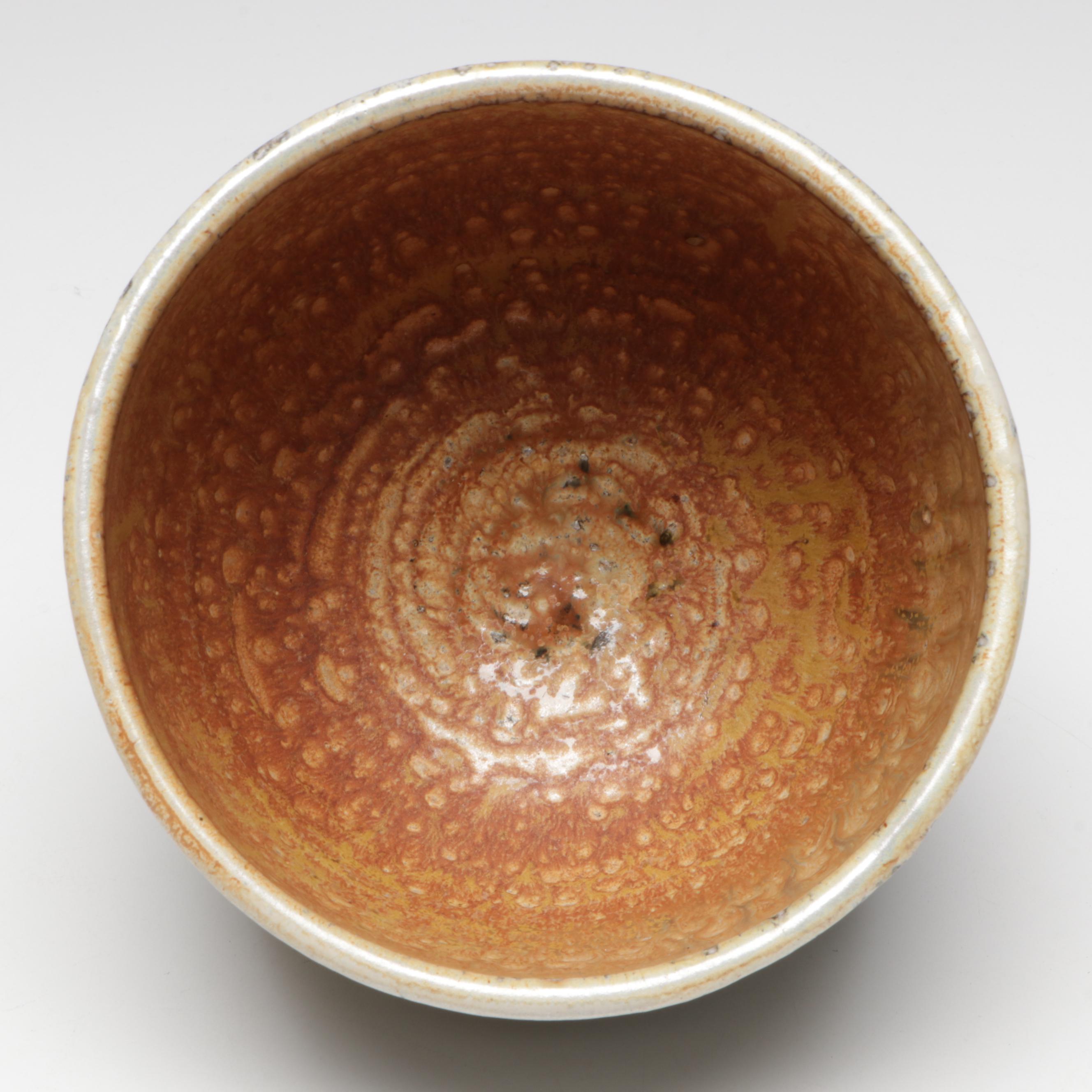 David Kastner SlabBuilt Figurines and Wheel Thrown Studio Art Pottery Bowl