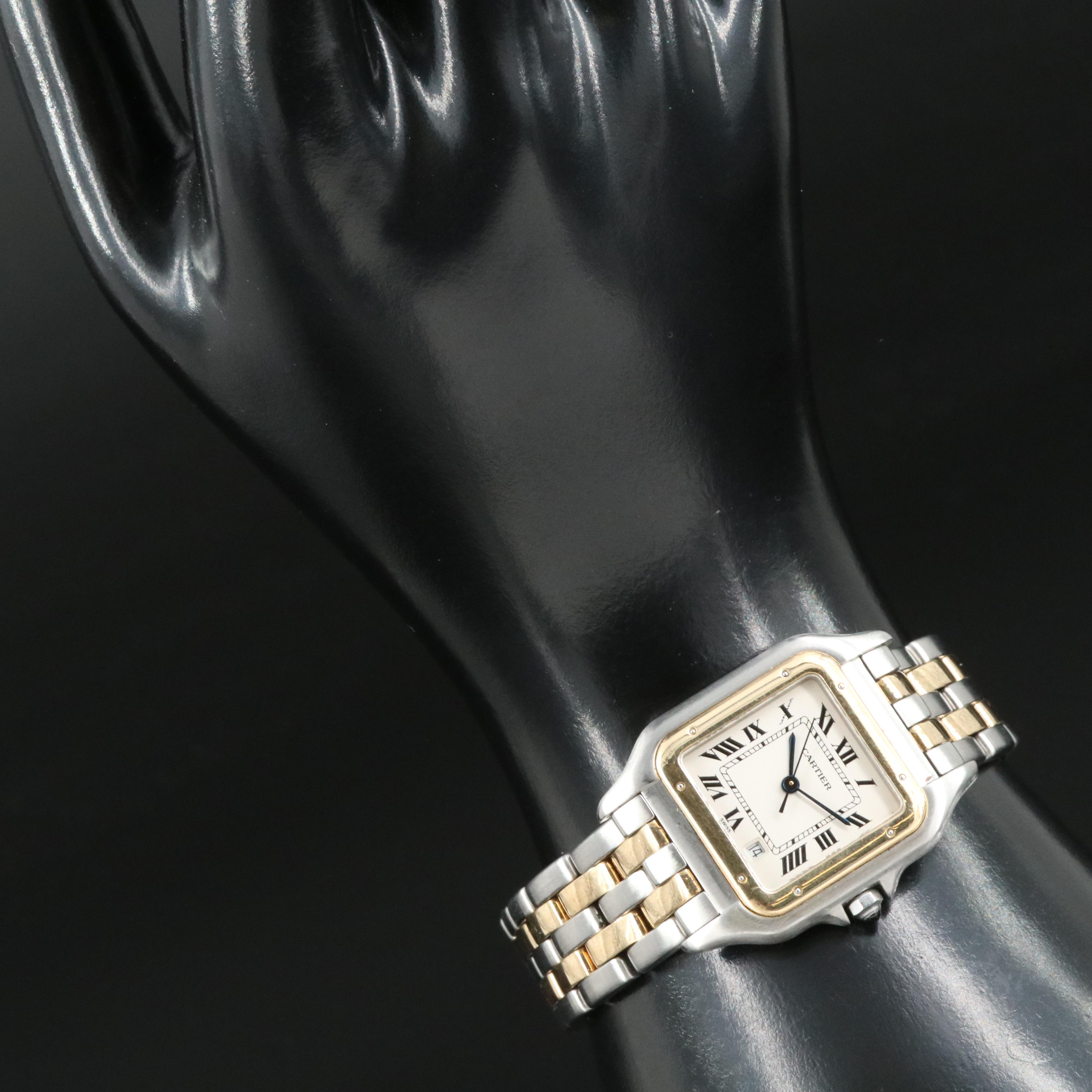 Cartier Panthère 18K and Stainless Steel Watch