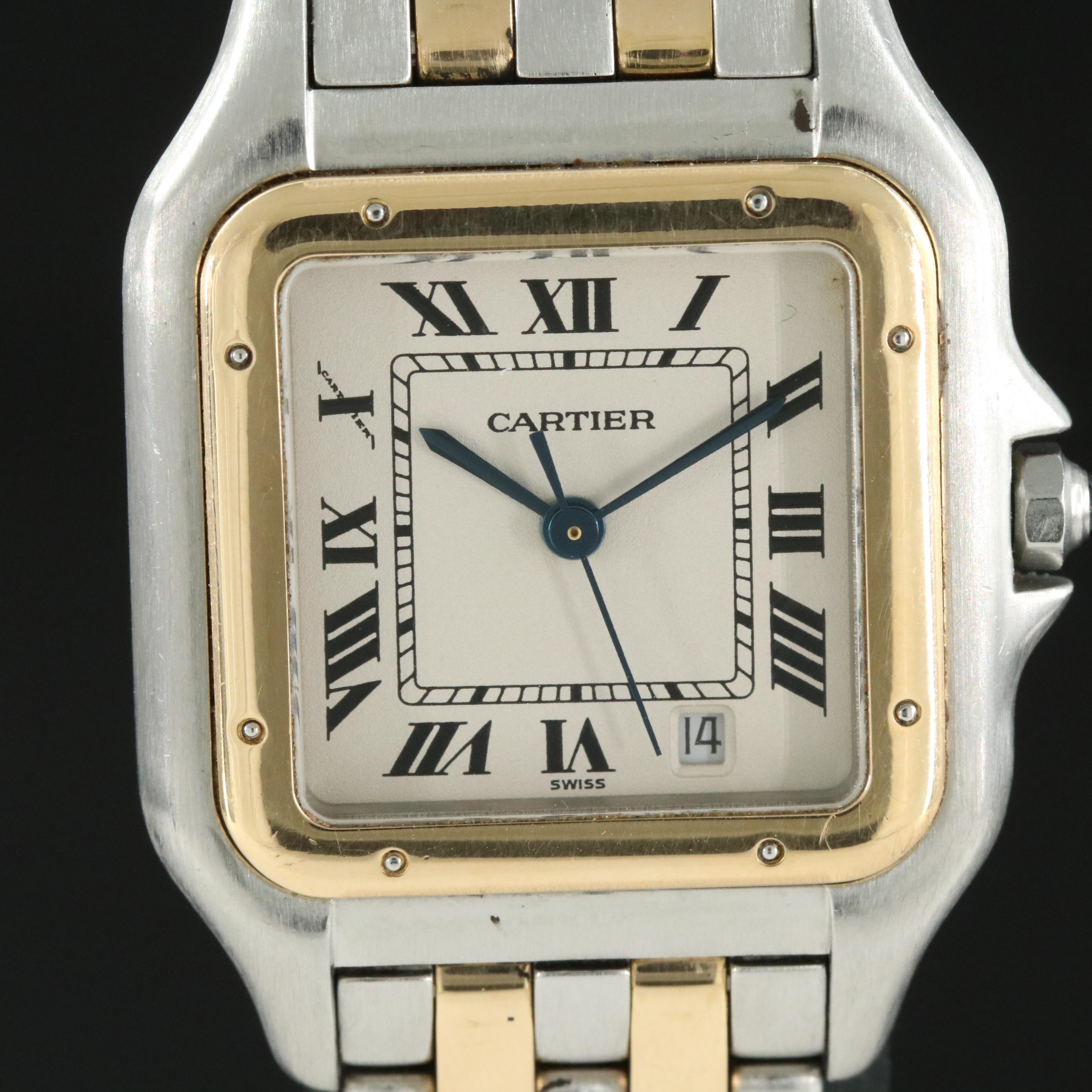 Cartier Panthère 18K and Stainless Steel Watch