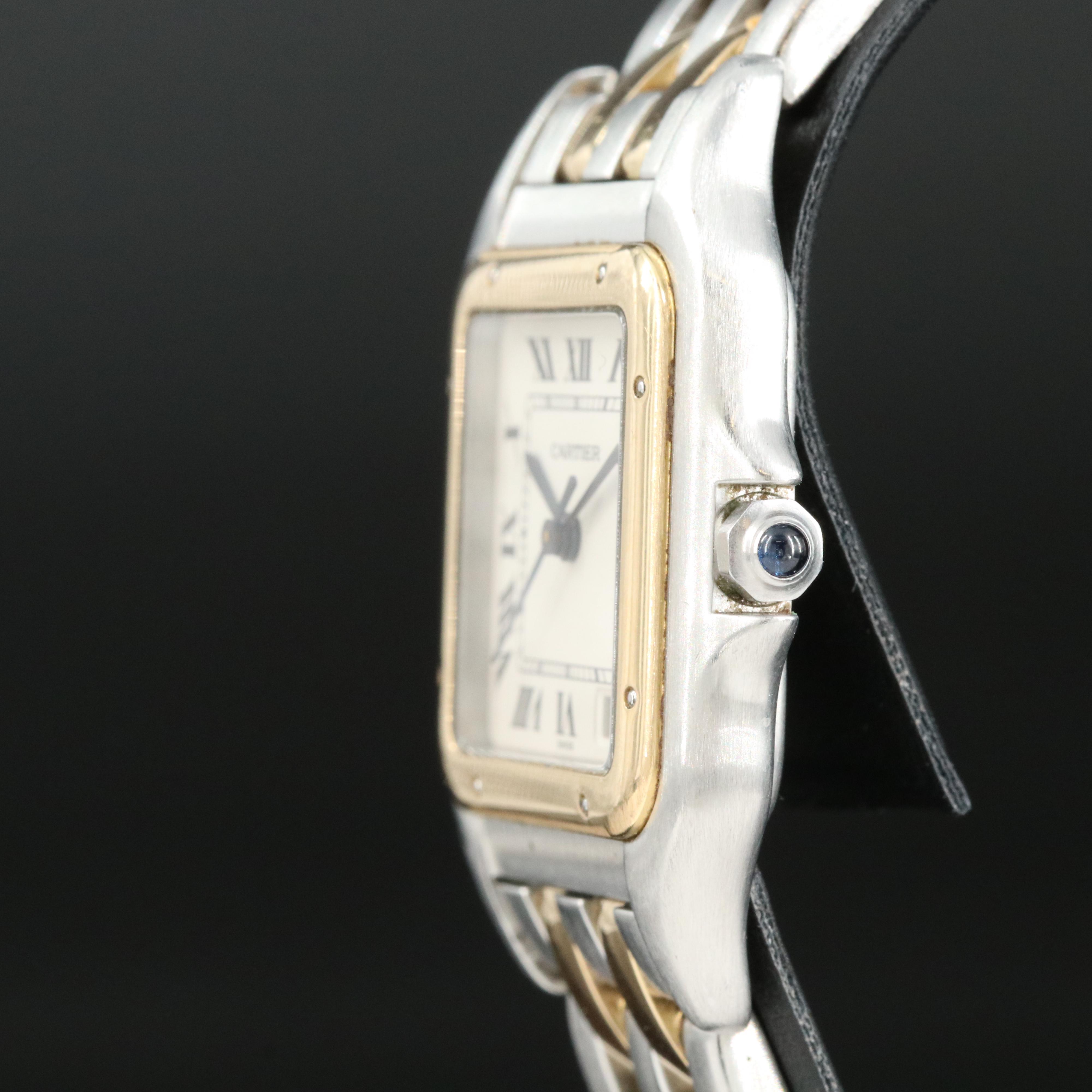 Cartier Panthère 18K and Stainless Steel Watch