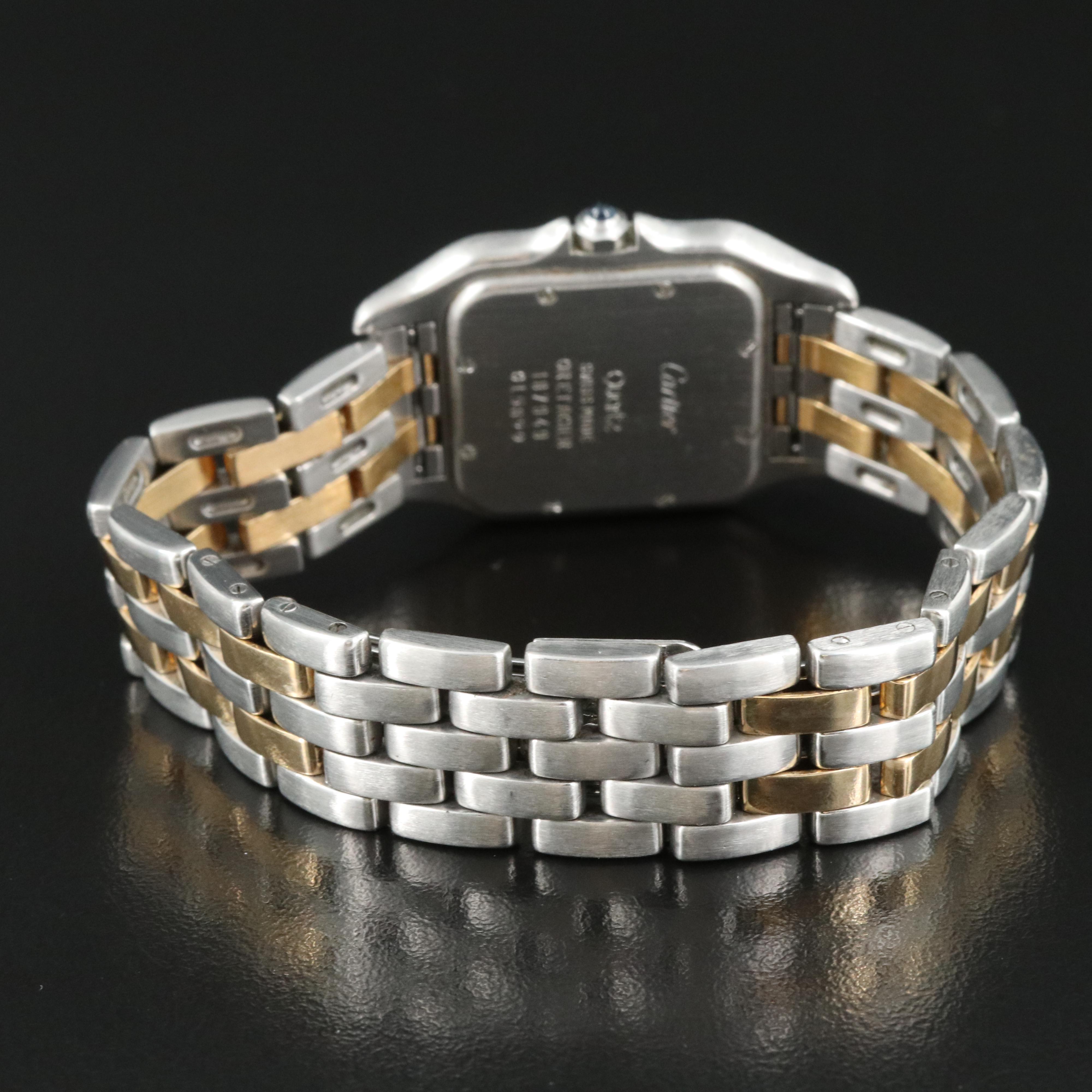 Cartier Panthère 18K and Stainless Steel Watch