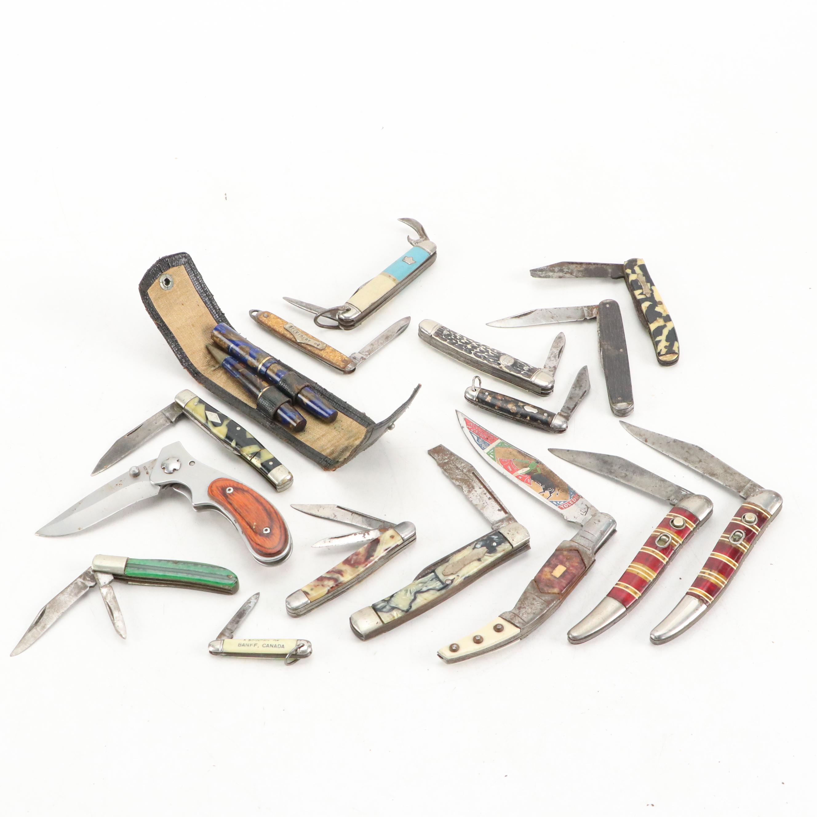 Souvenir and Other Vintage Folding Knives