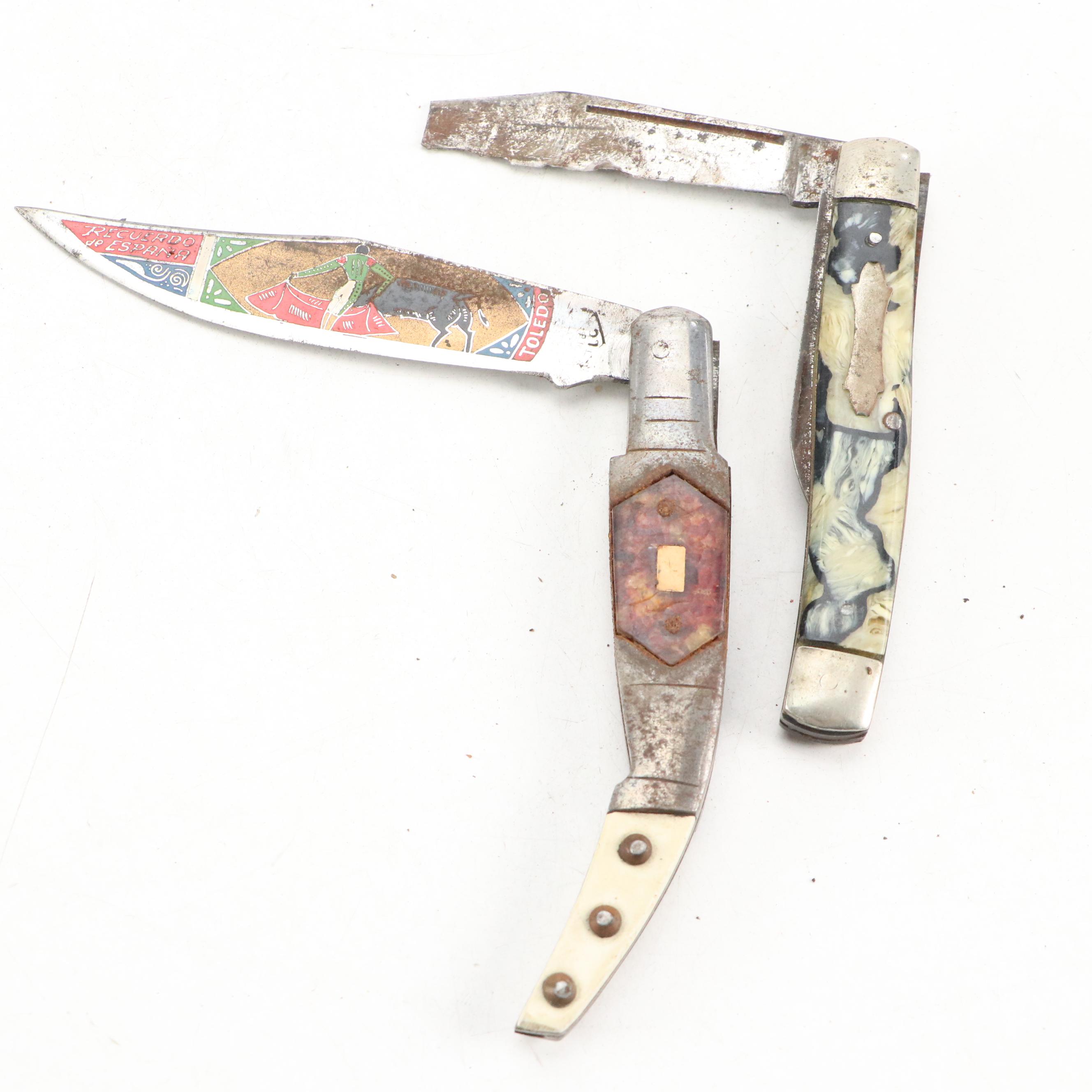 Souvenir and Other Vintage Folding Knives