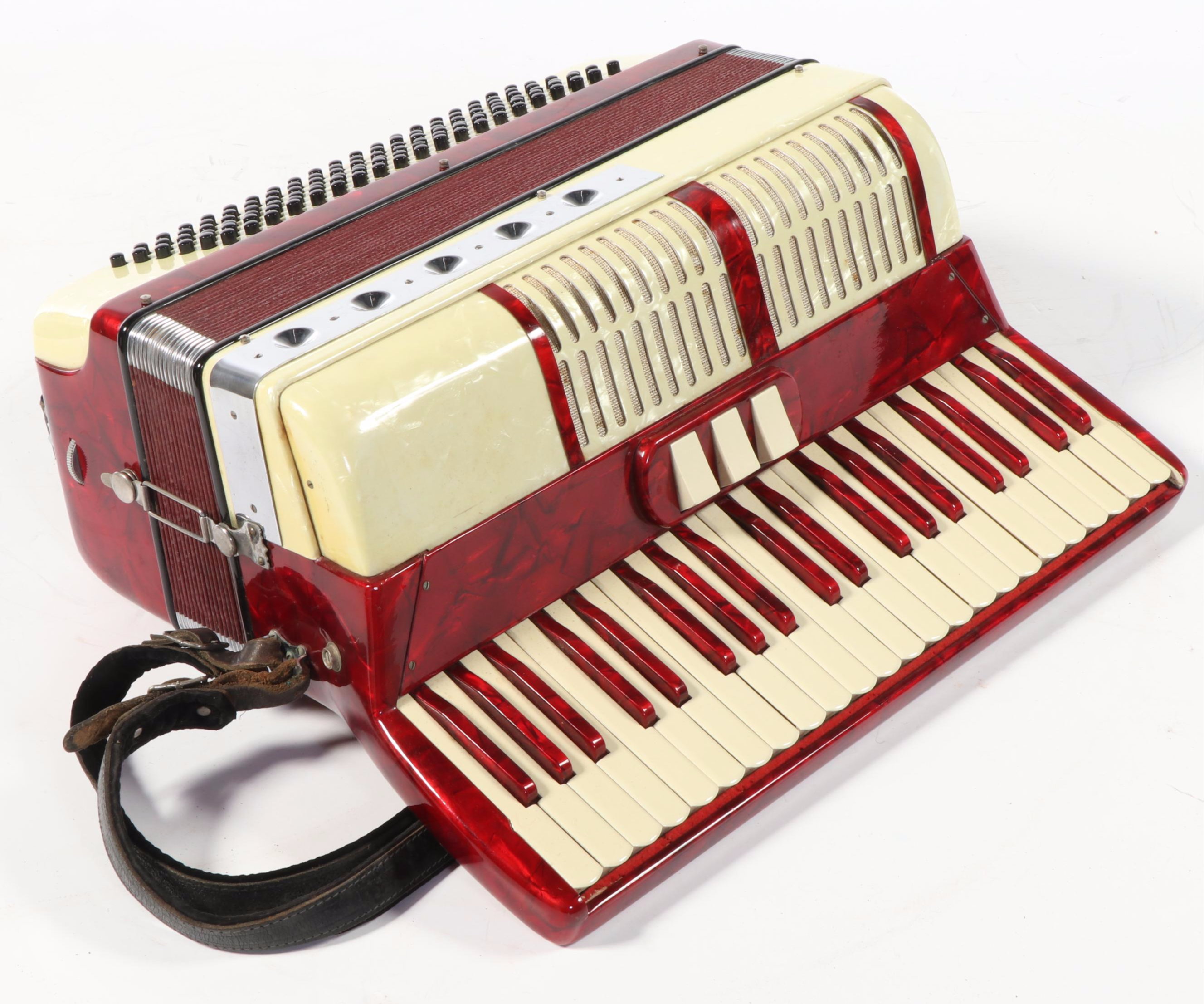 Italian Sonora Piano Accordion, Mid-20th Century