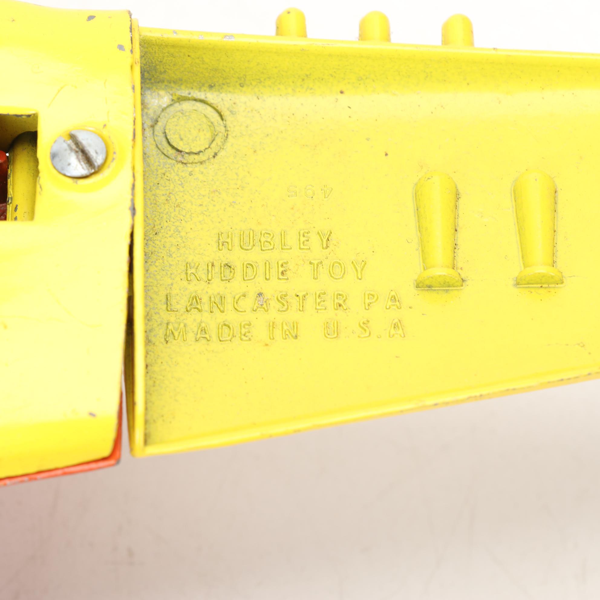 Hubley and Matchbox Die Cast Toy Airplanes, Vintage