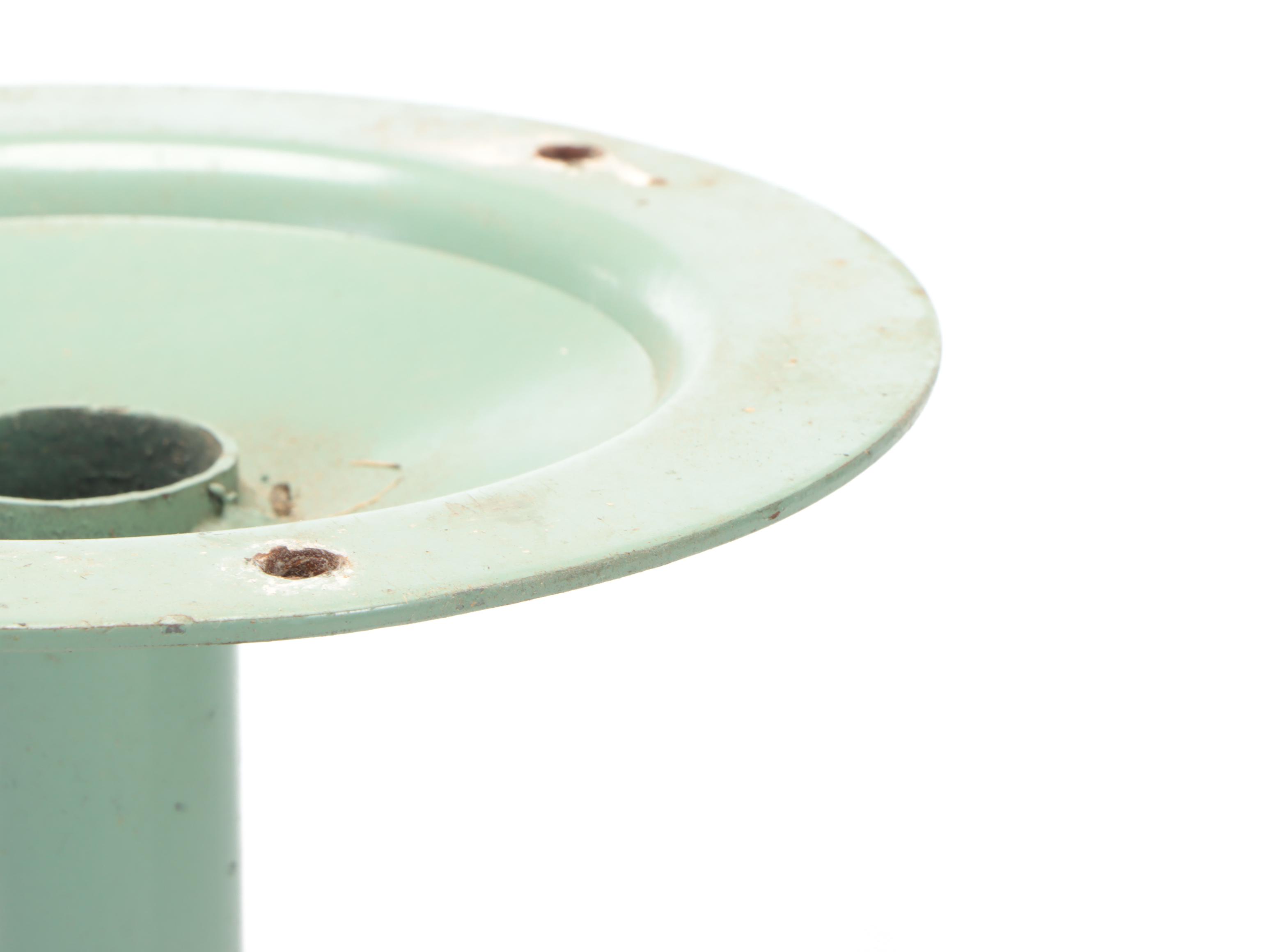 Industrial Style Metal Floor Mount Stool Bases