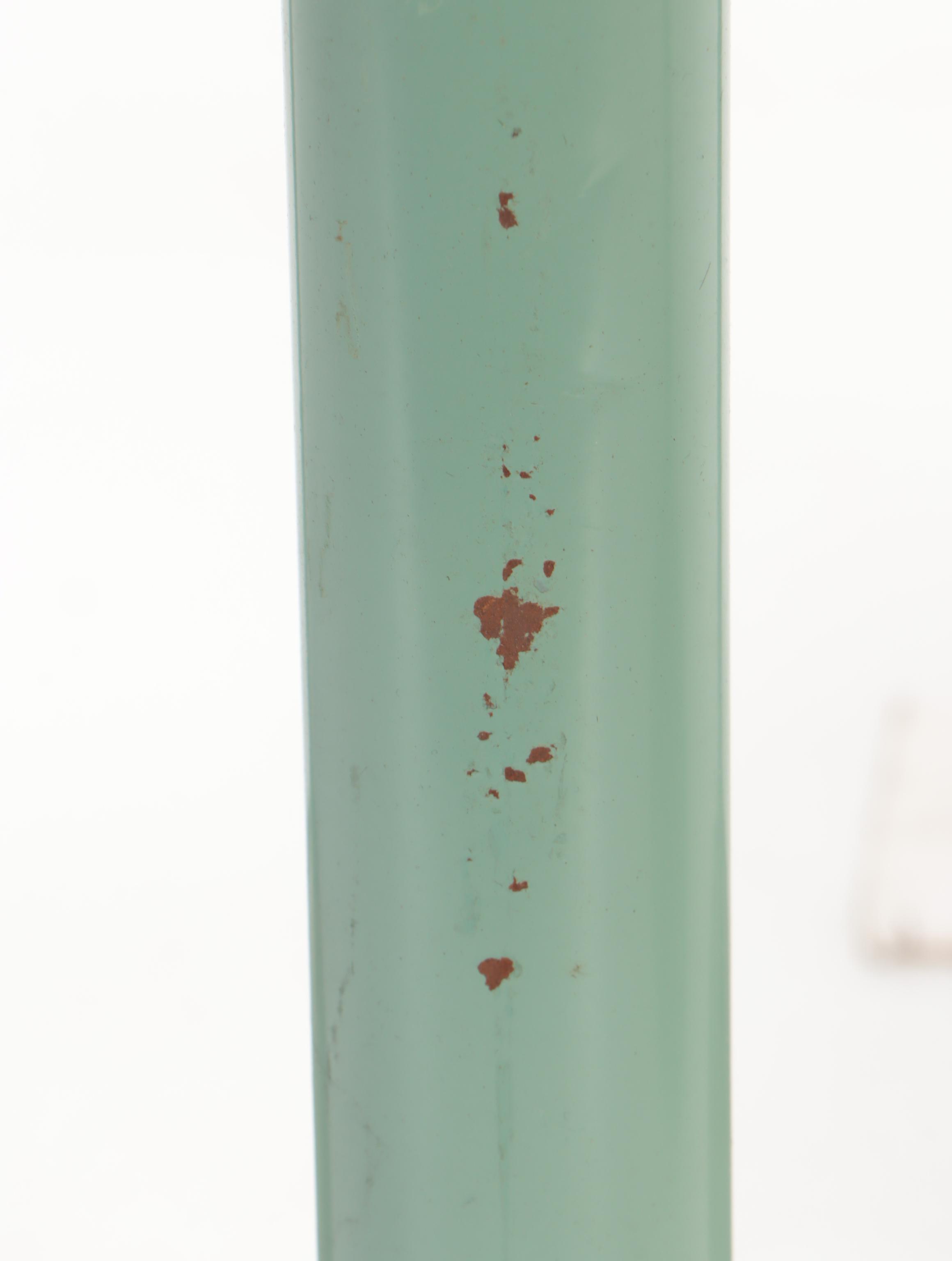 Industrial Style Metal Floor Mount Stool Bases