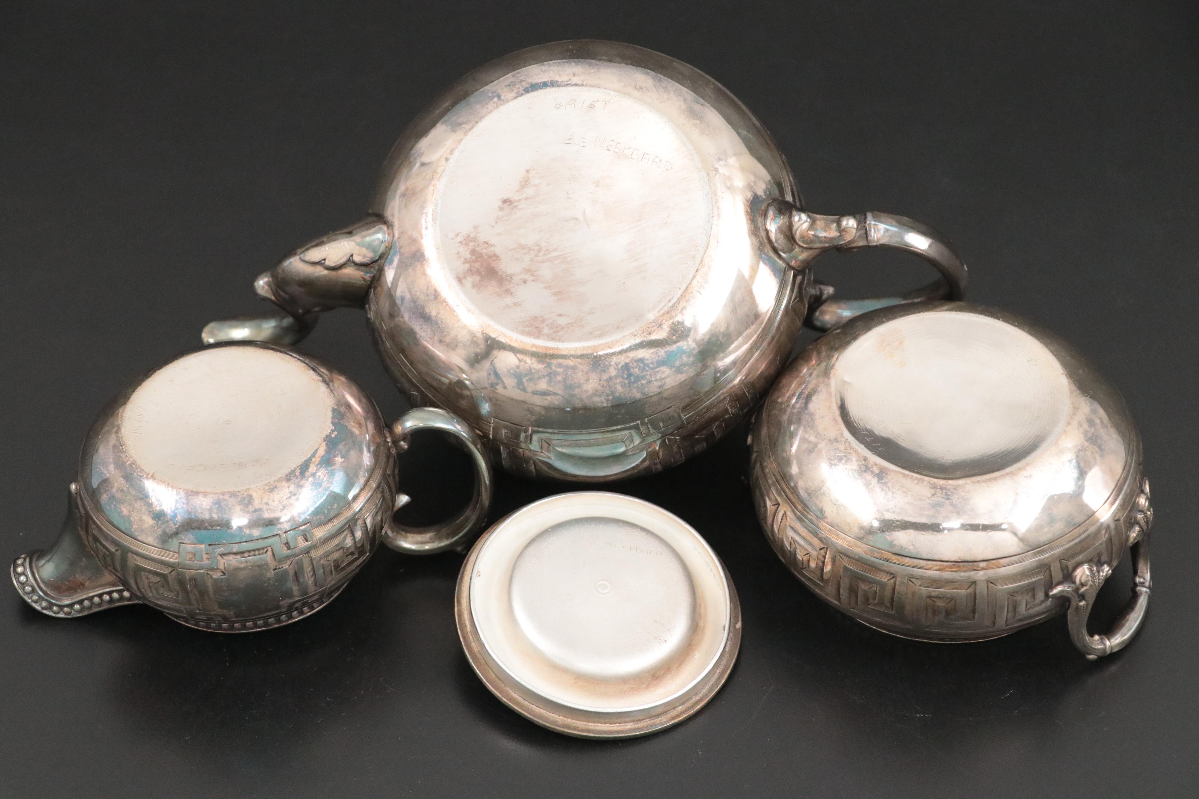 Reed & Barton "1928" Silver Plate Samovar and More