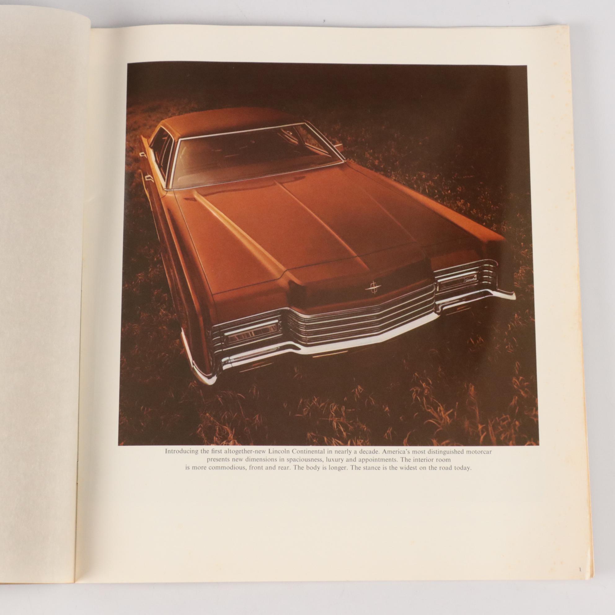 Mercury, Ford, Lincoln and Edsel Automotive Catalogs, Advertisements and More