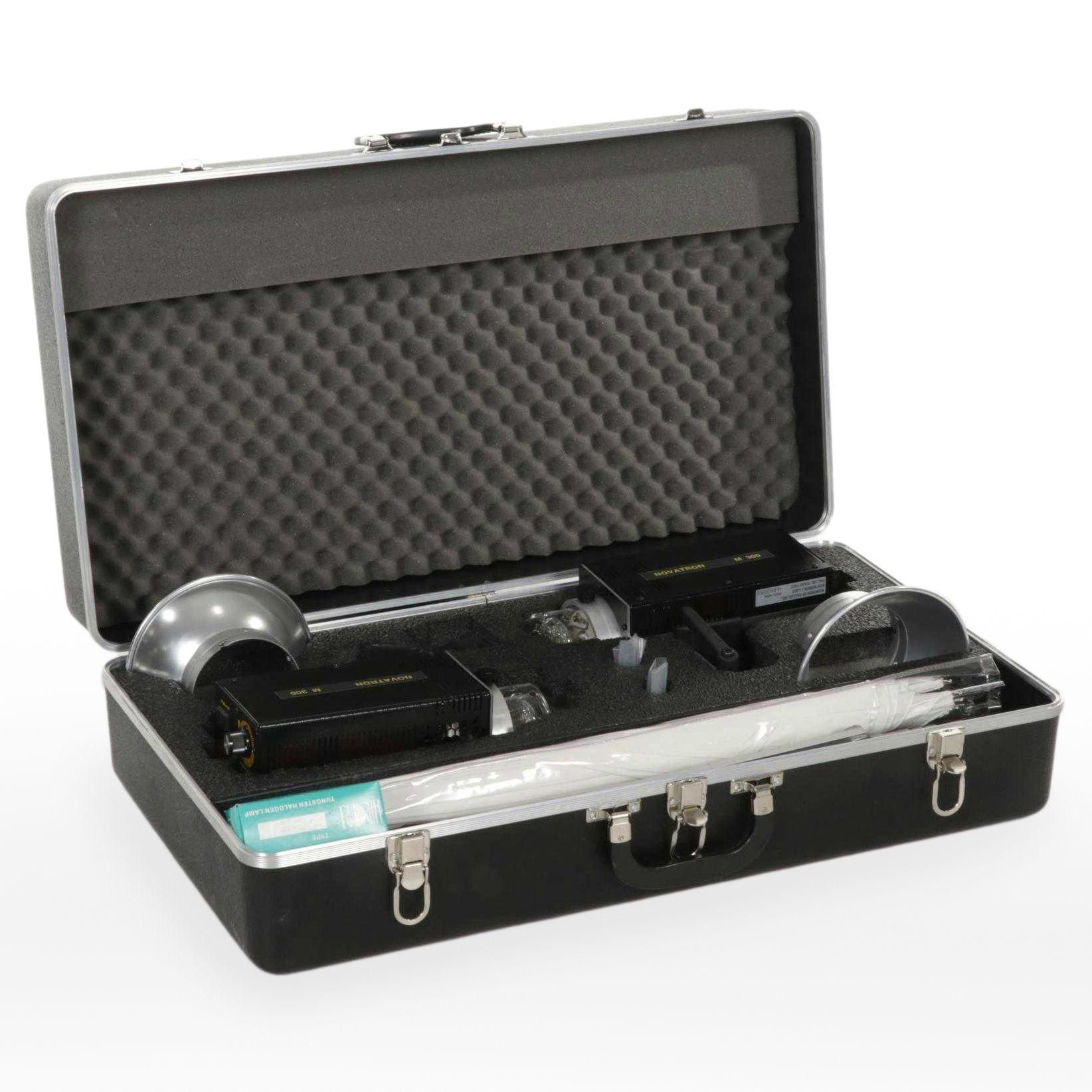 Novatron M300 Monolight Photography Lighting Kit in Hard-Shell Case
