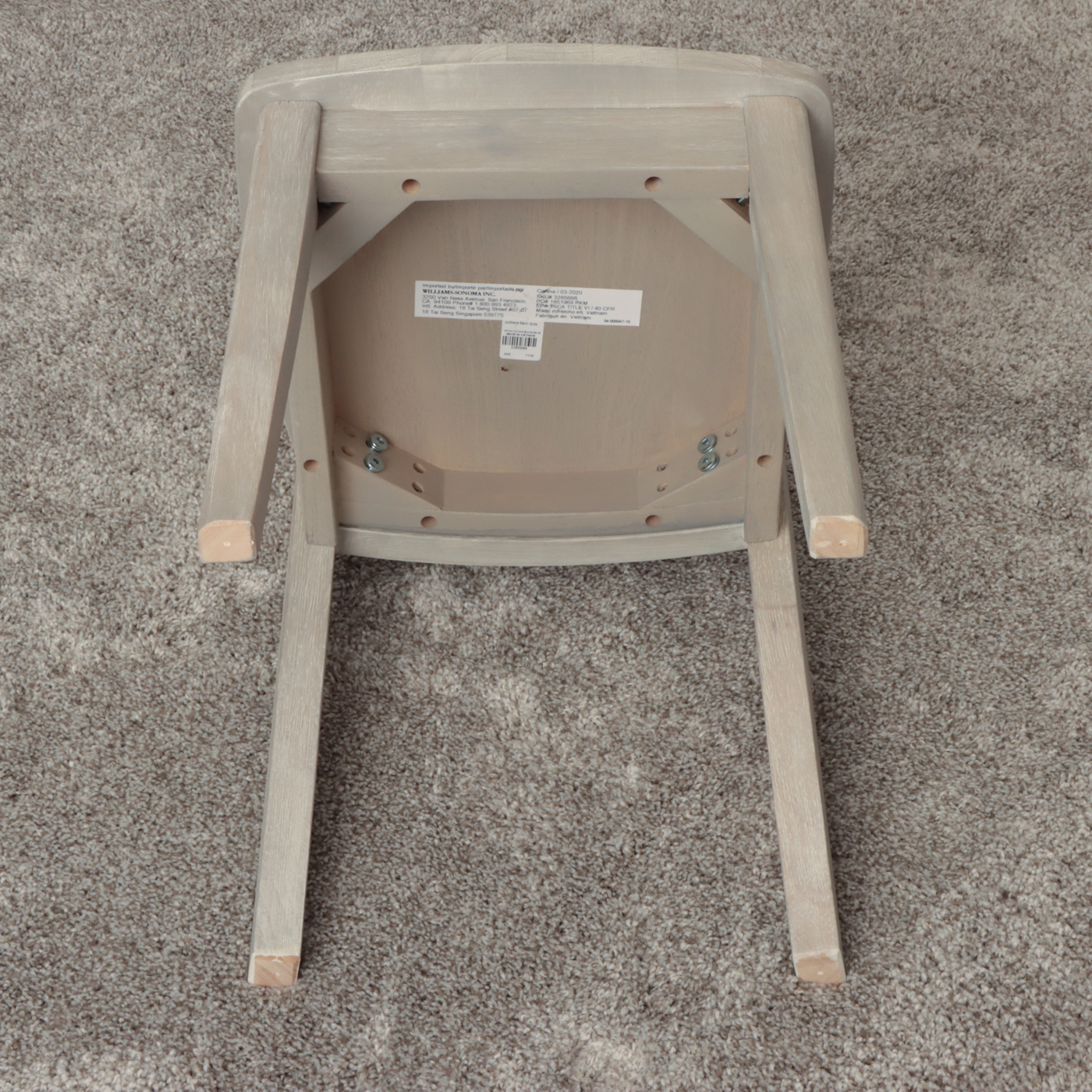 Pottery Barn Kids "Carolina" Play Table, Chairs, Organizer and Supplies