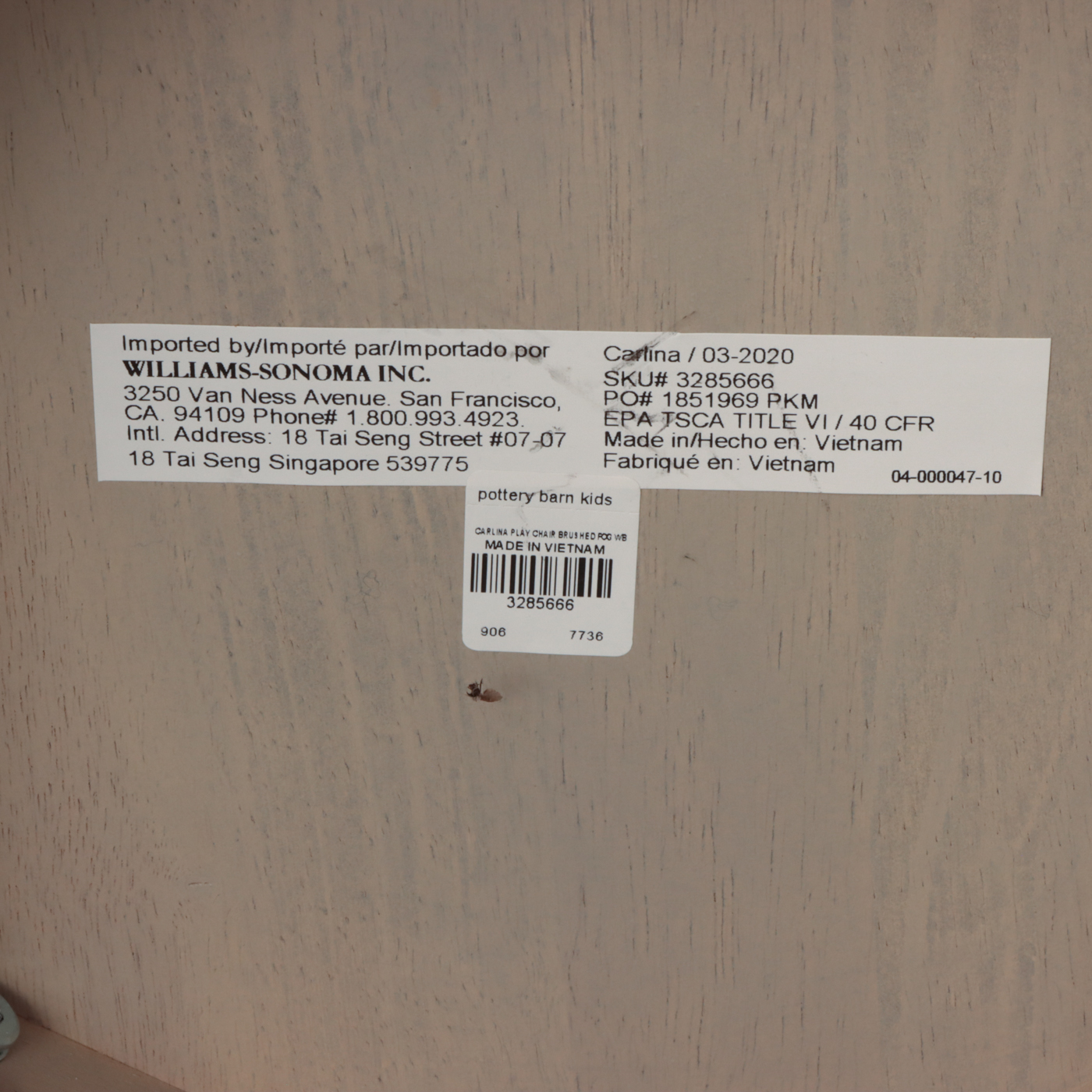 Pottery Barn Kids "Carolina" Play Table, Chairs, Organizer and Supplies