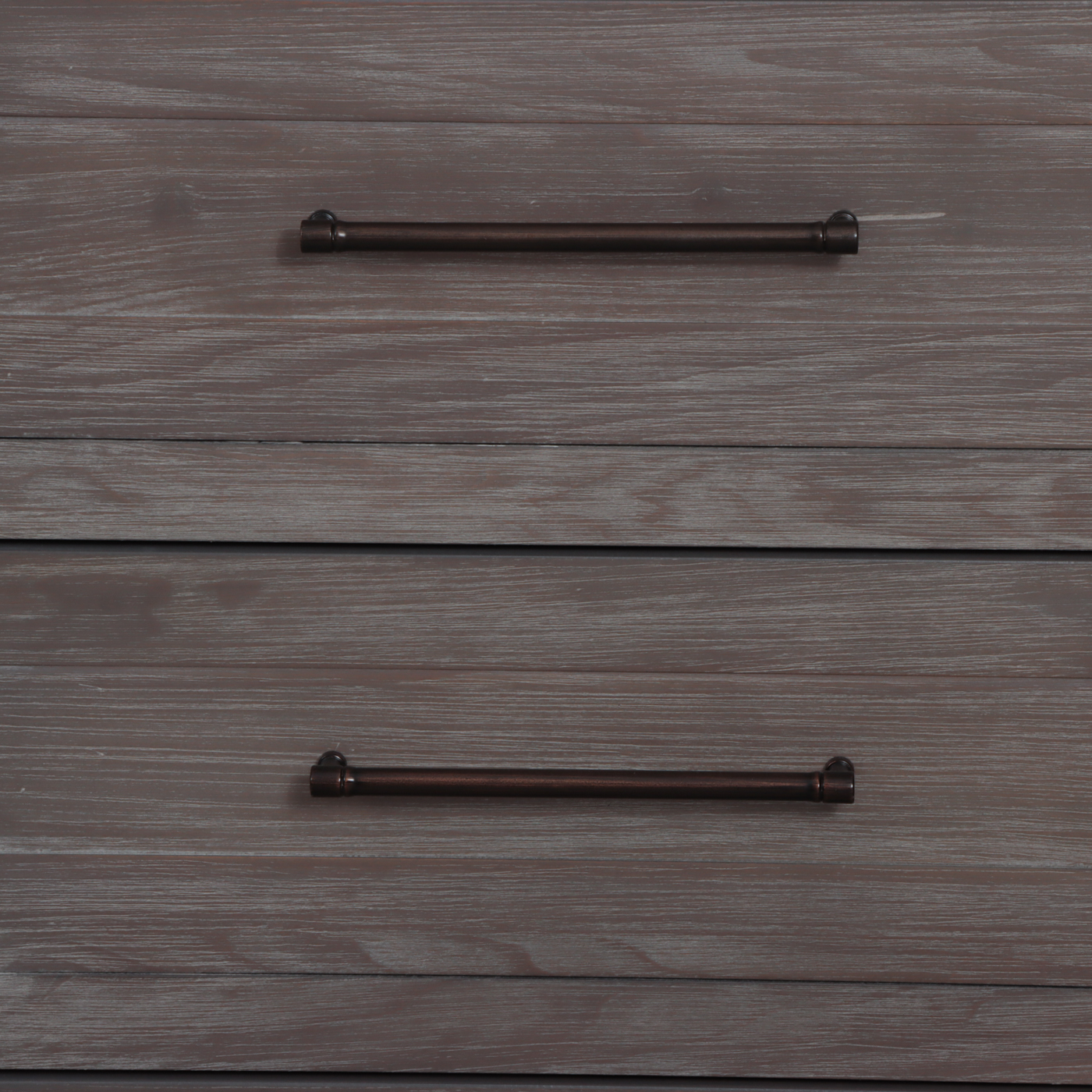 Smartstuff Weathered Gray Finish Nine-Drawer Dresser