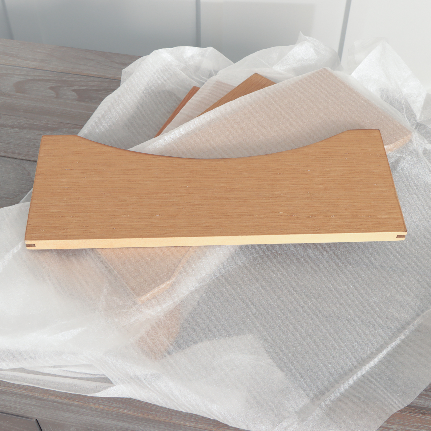 Smartstuff Weathered Gray Finish Nine-Drawer Dresser