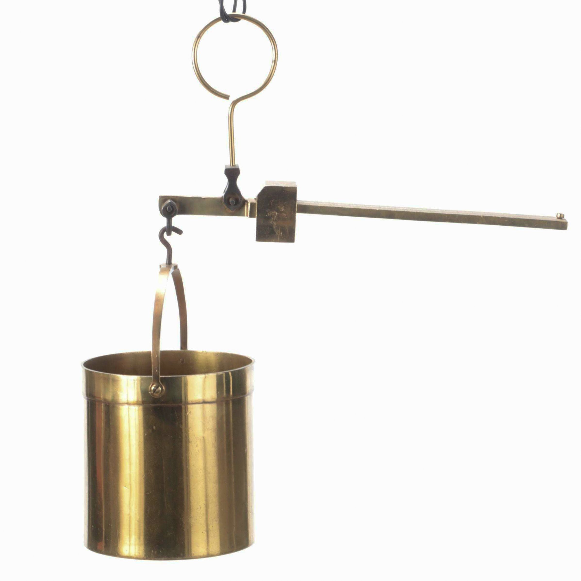 Fairbanks Hanging Brass Chondrometer Grain Scale