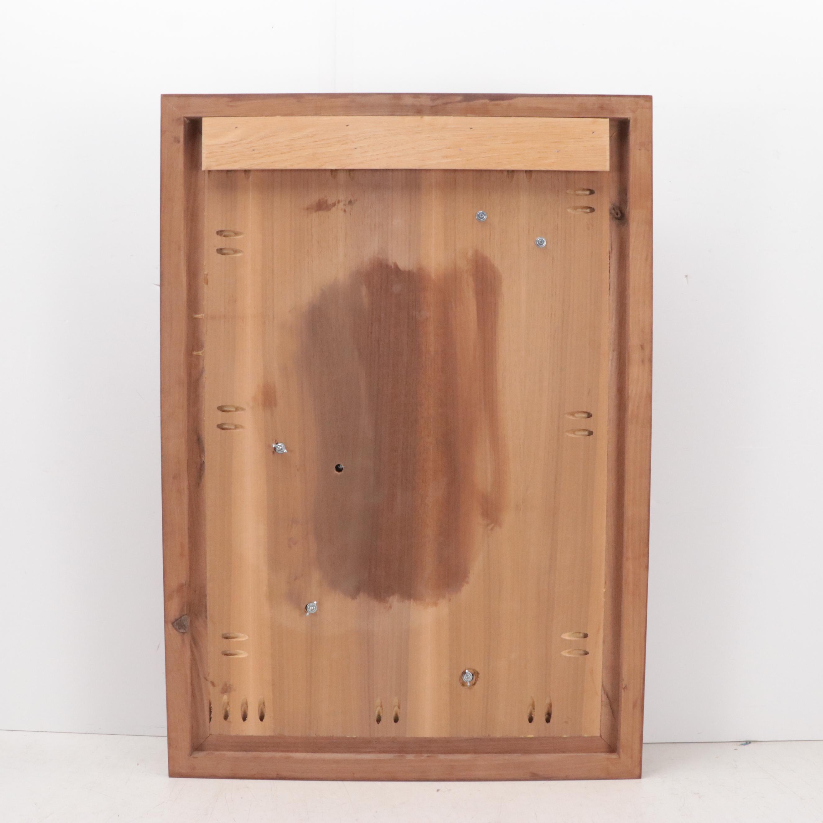 Alvar Suñol Hand-Painted Relief Ceramic and Bronze Mosaic Wall Panel