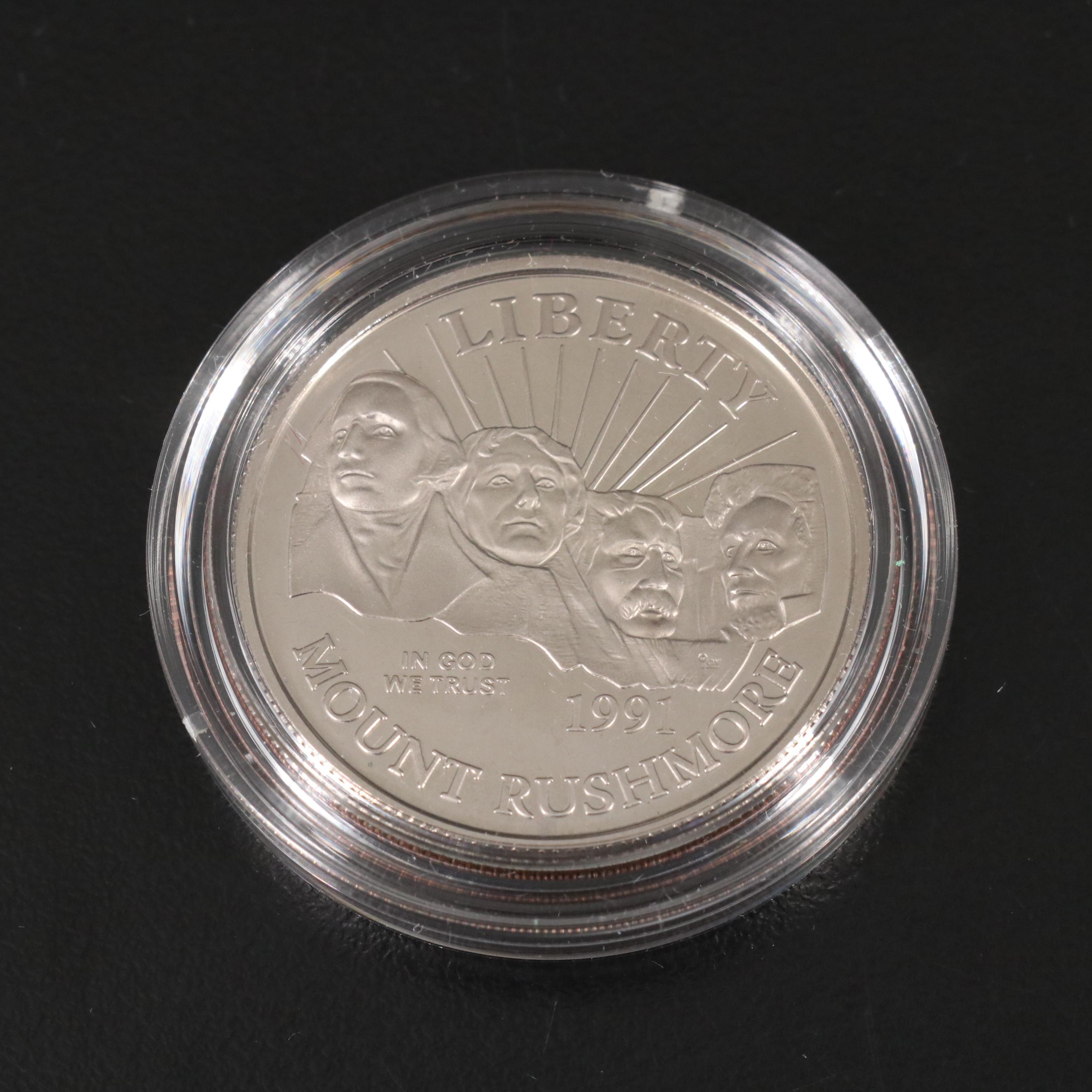 Twelve Modern Proof Commemorative Silver Dollars