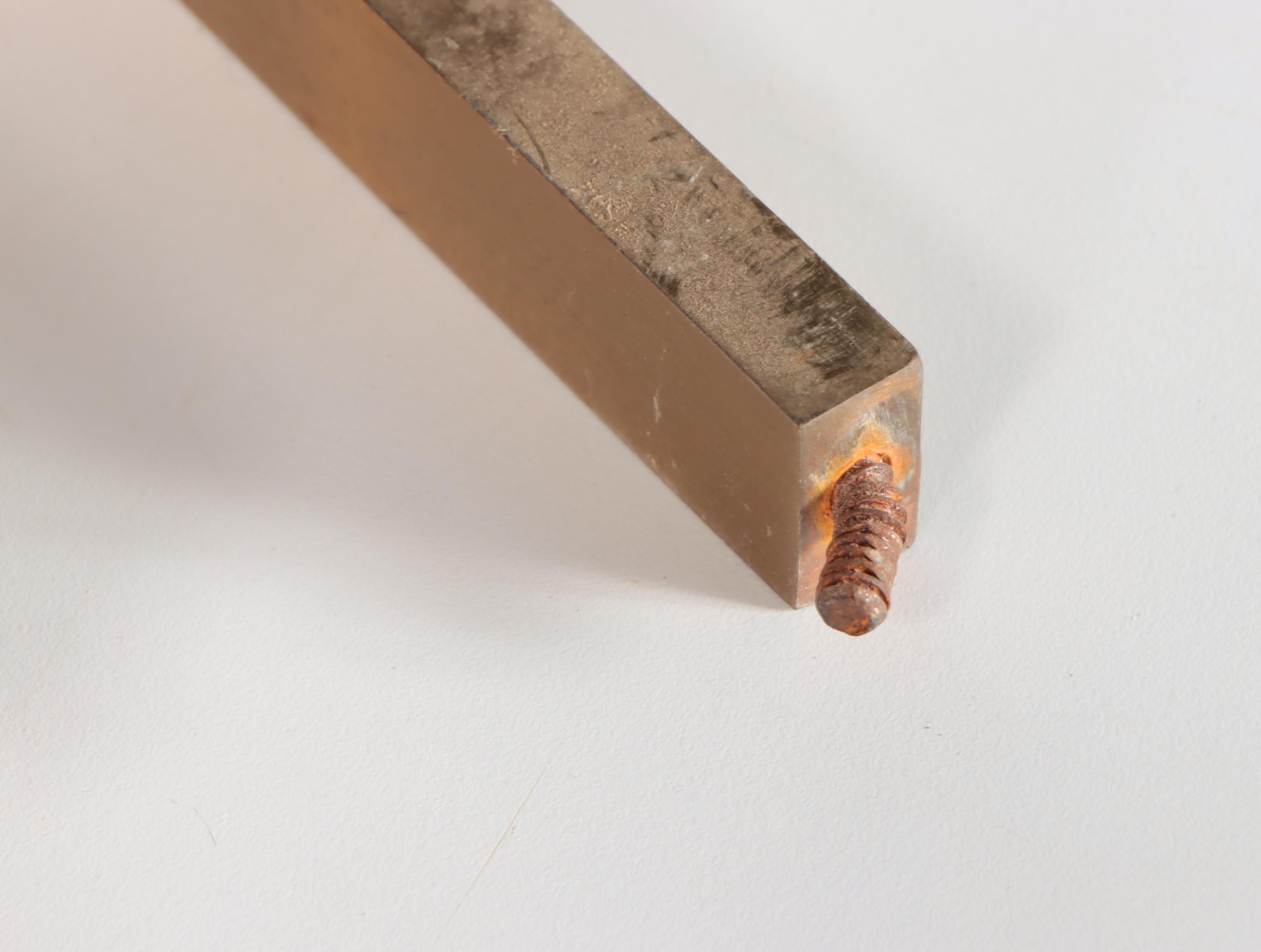 Oval Brass Balusters